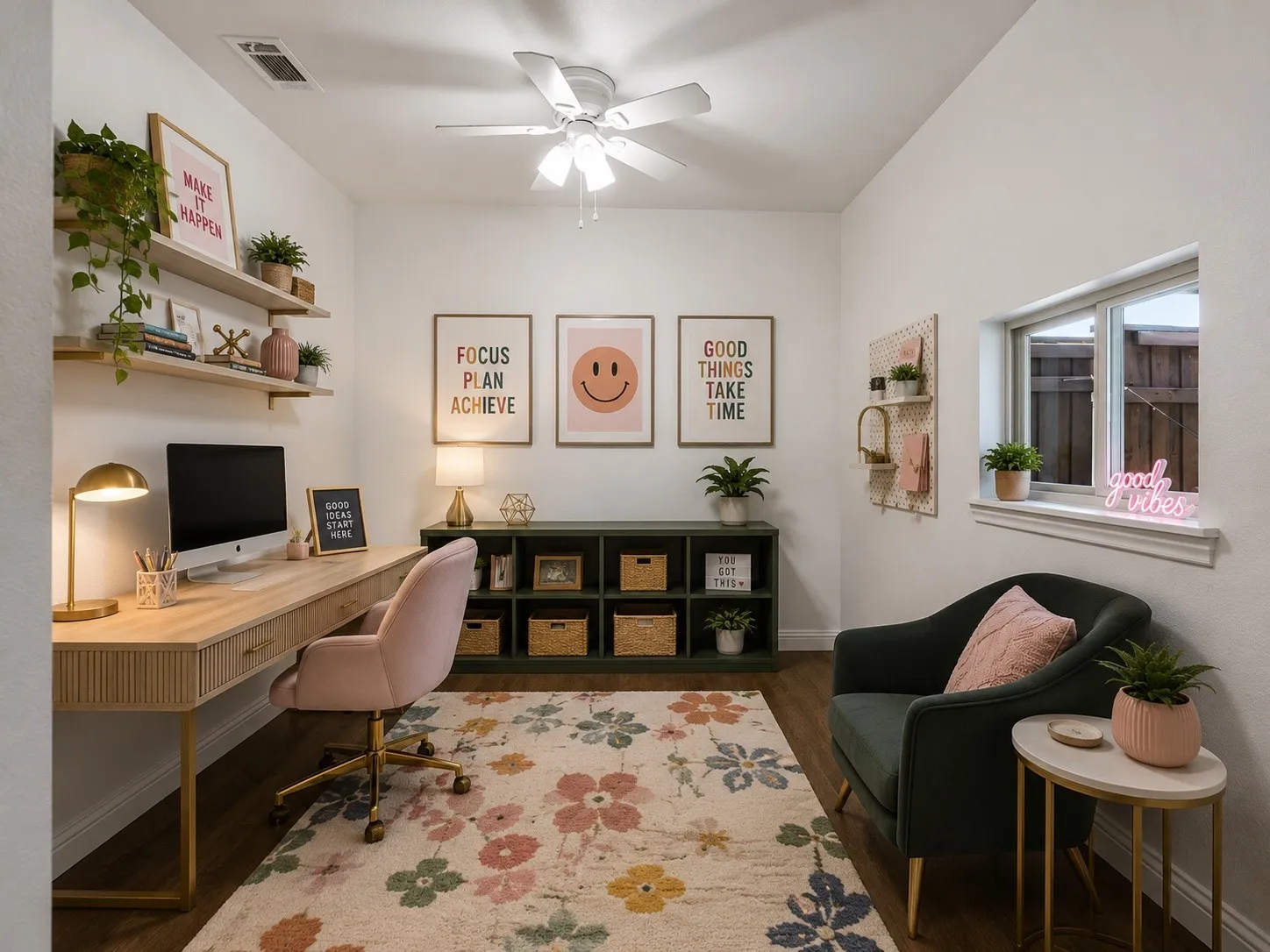 virtually staged 5th bedroom