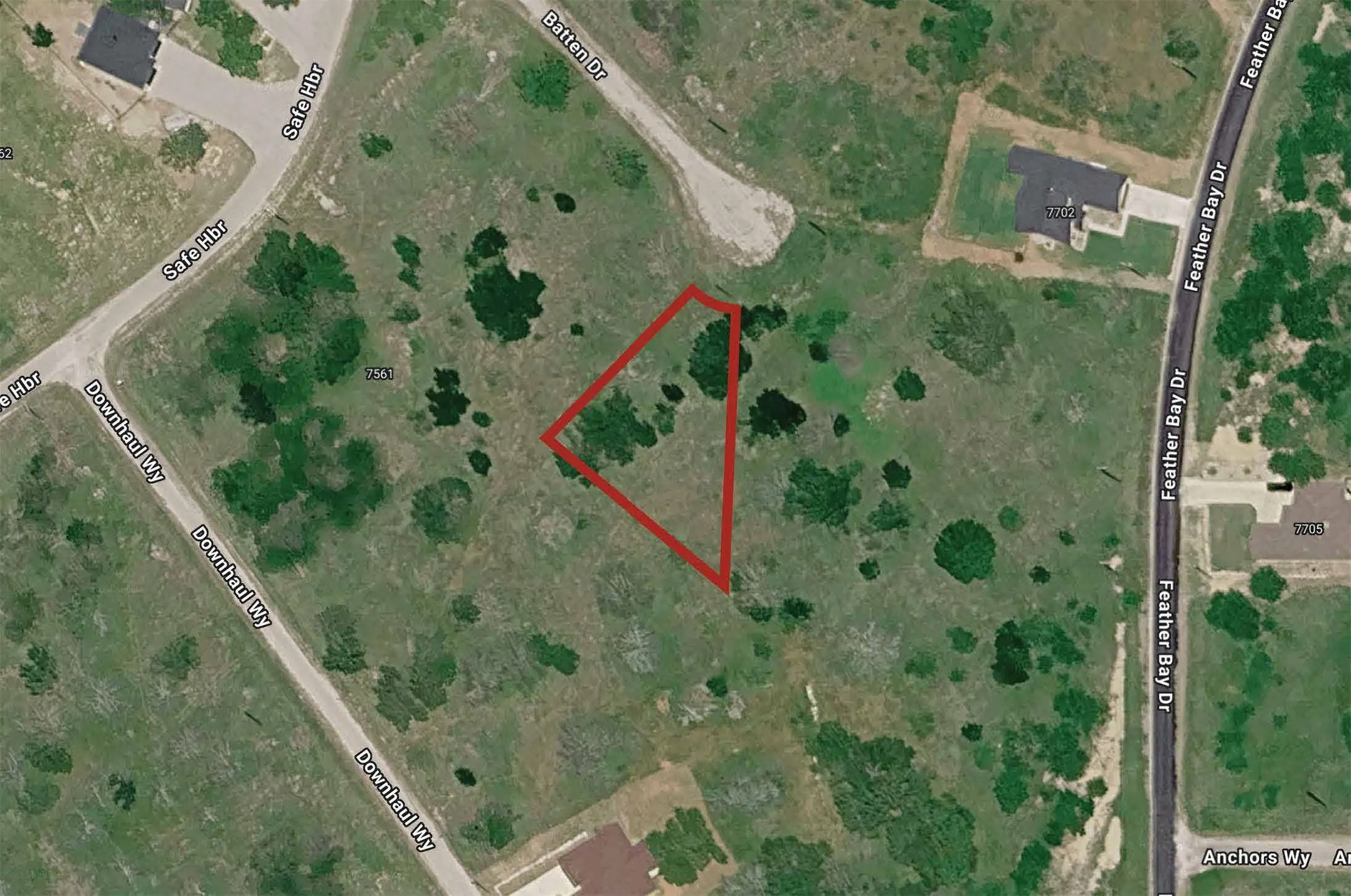 Aerial Map. Indicating the boundaries of the property