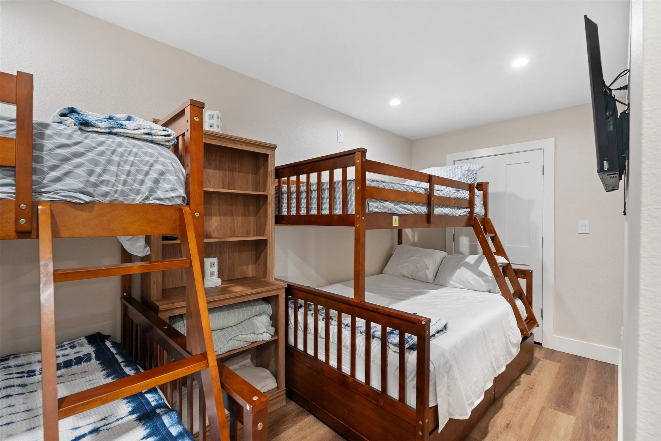 Upstairs bunkroom