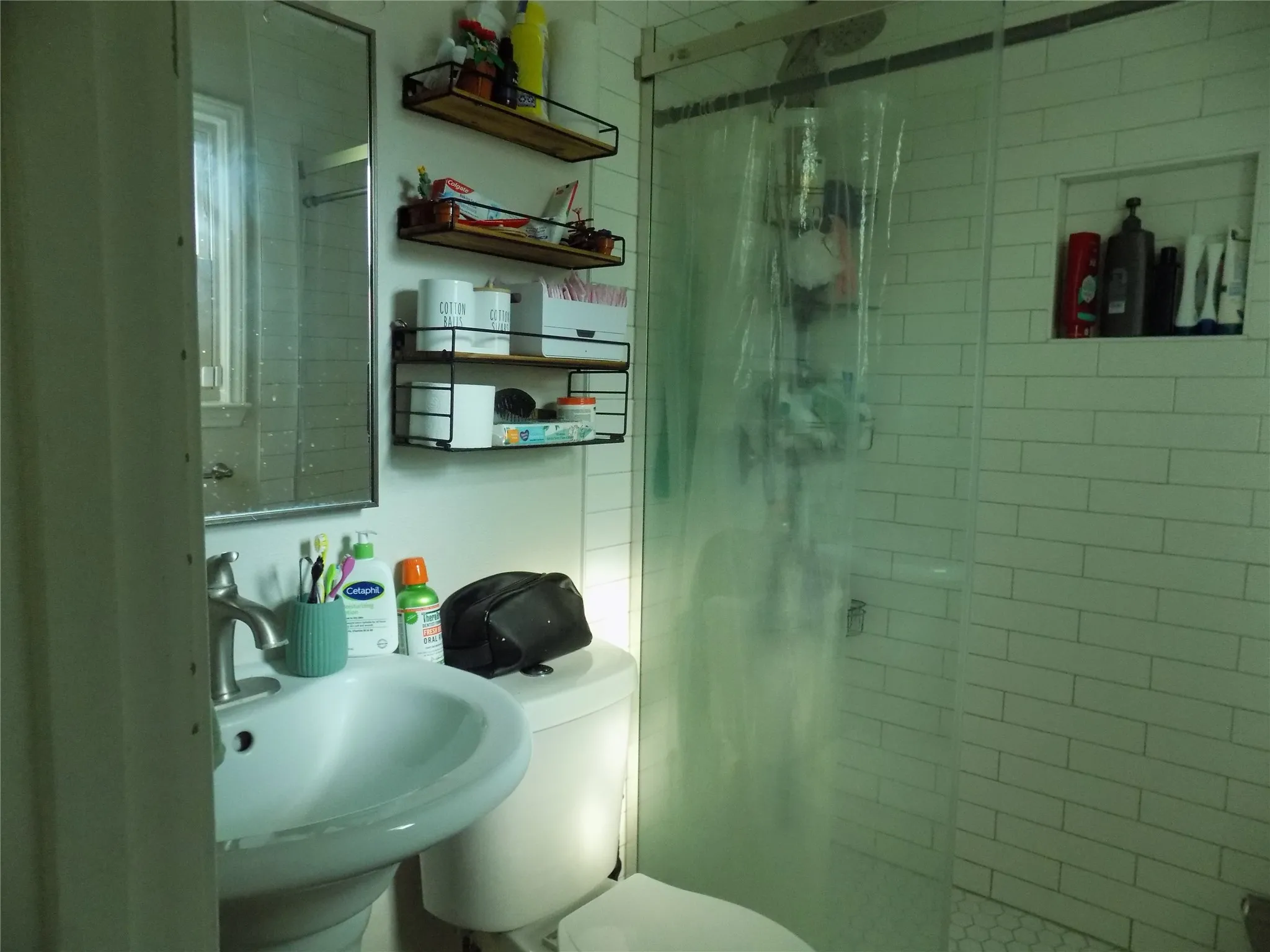 Updated primary bathroom.