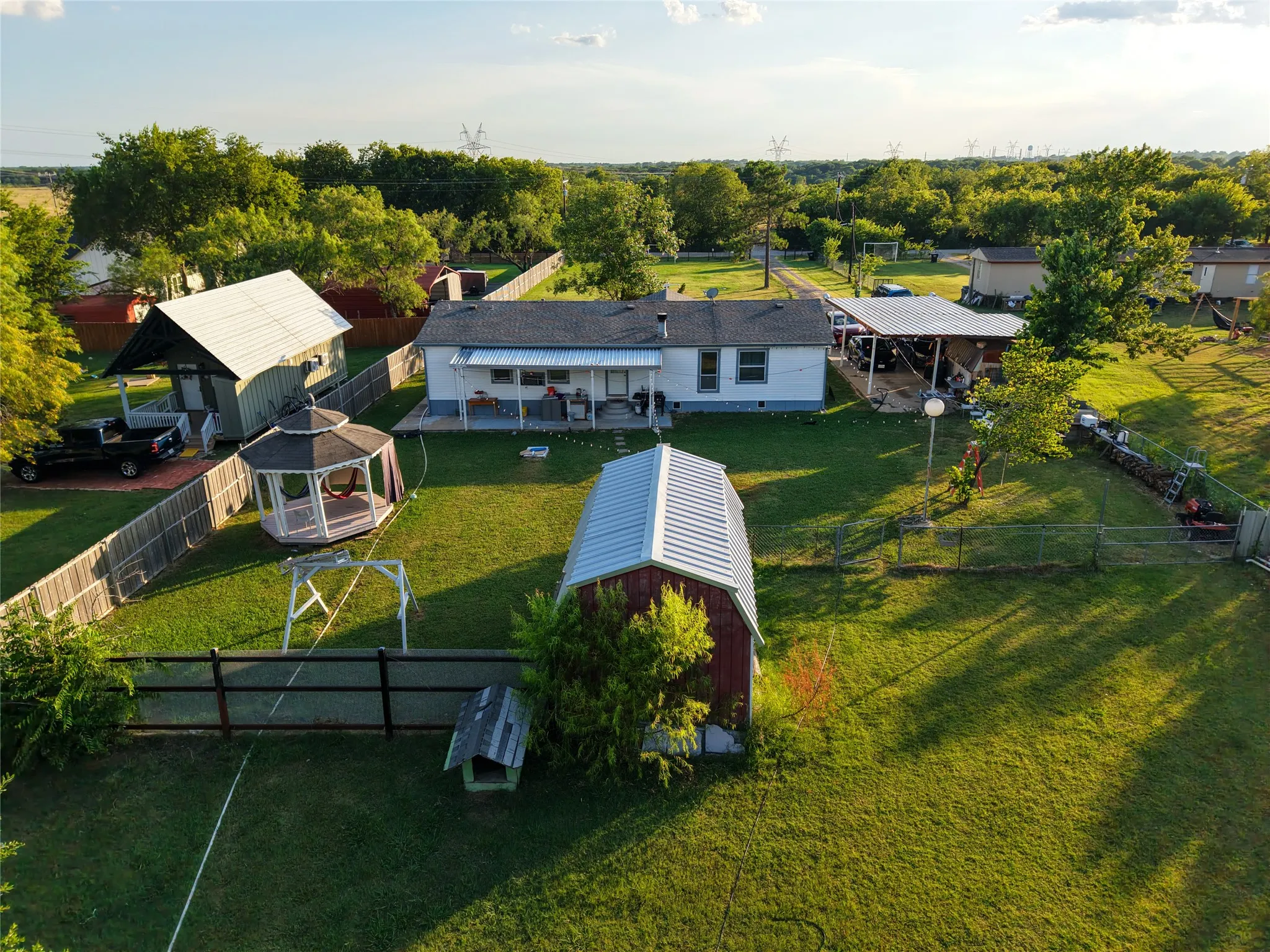 Fence division for Yard and animals