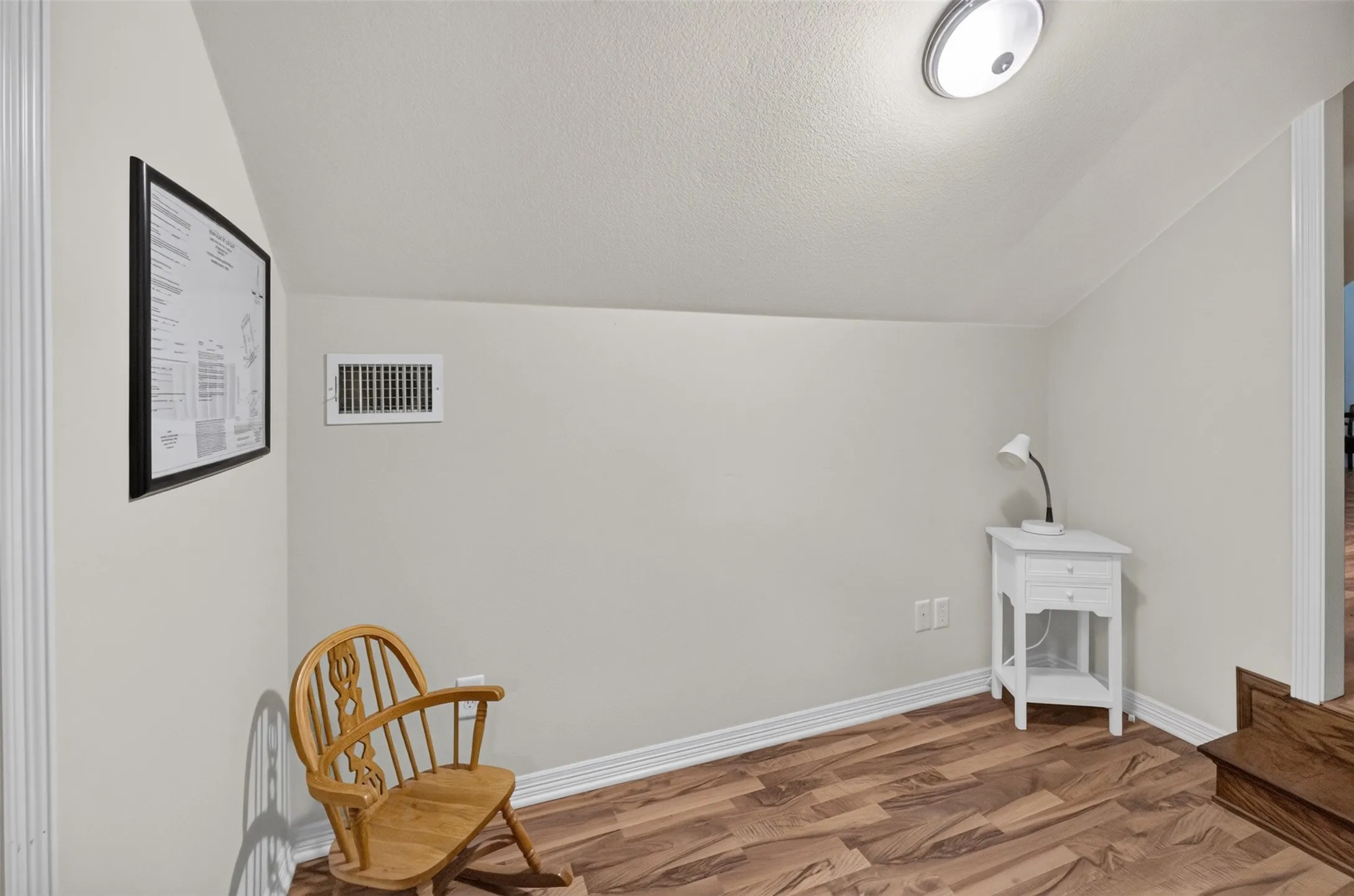 Upstairs sitting room/office