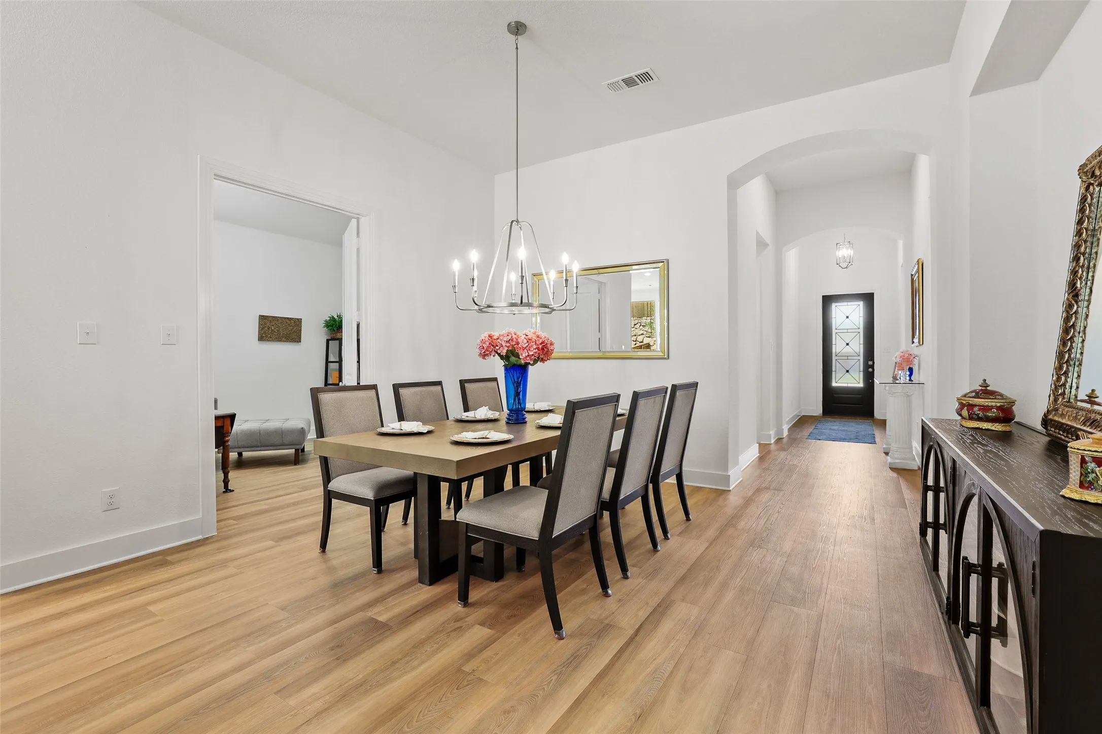 Dining area is near the office