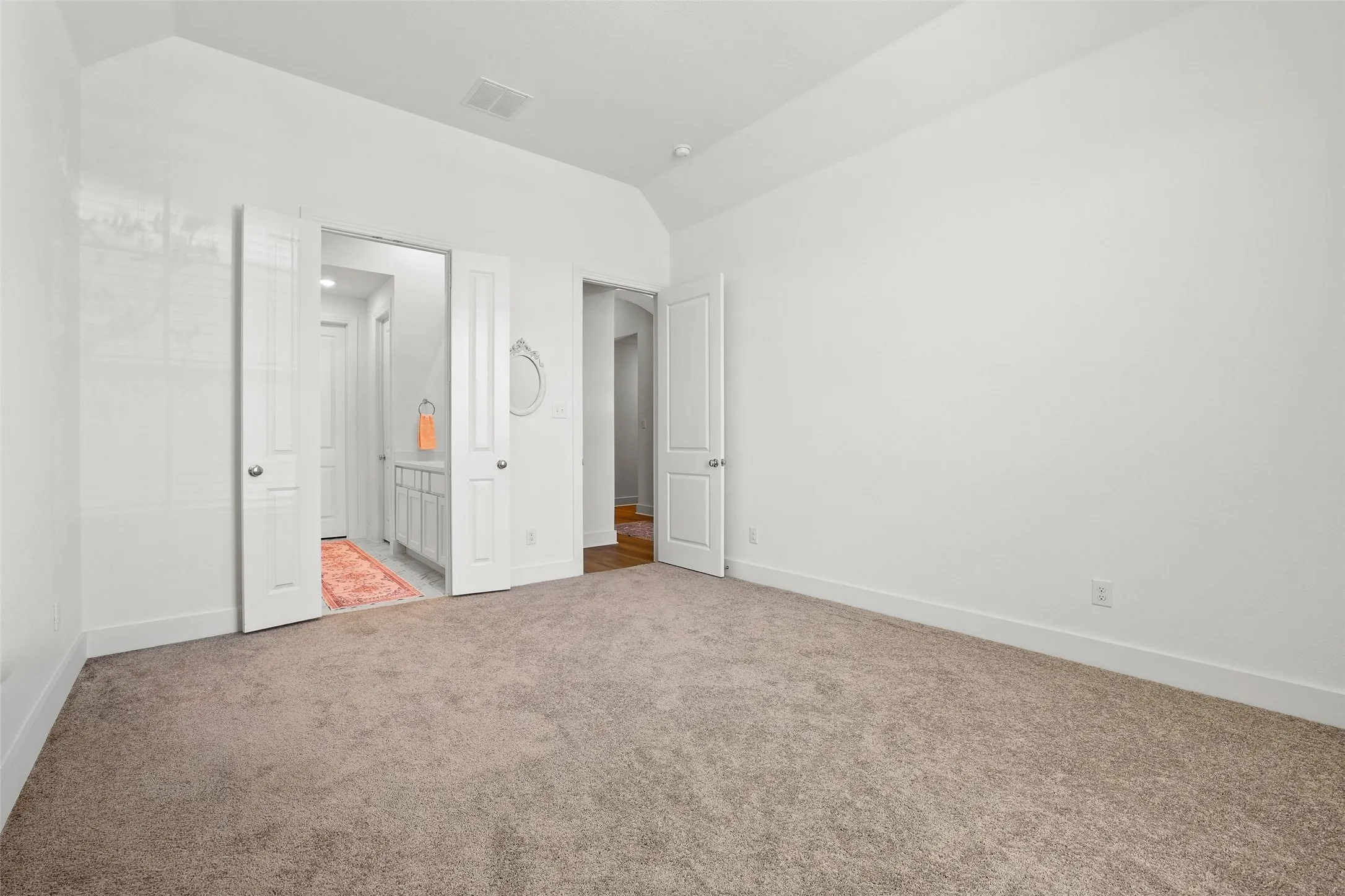 Flex Gen Suite is separate from the other bedrooms for privacy