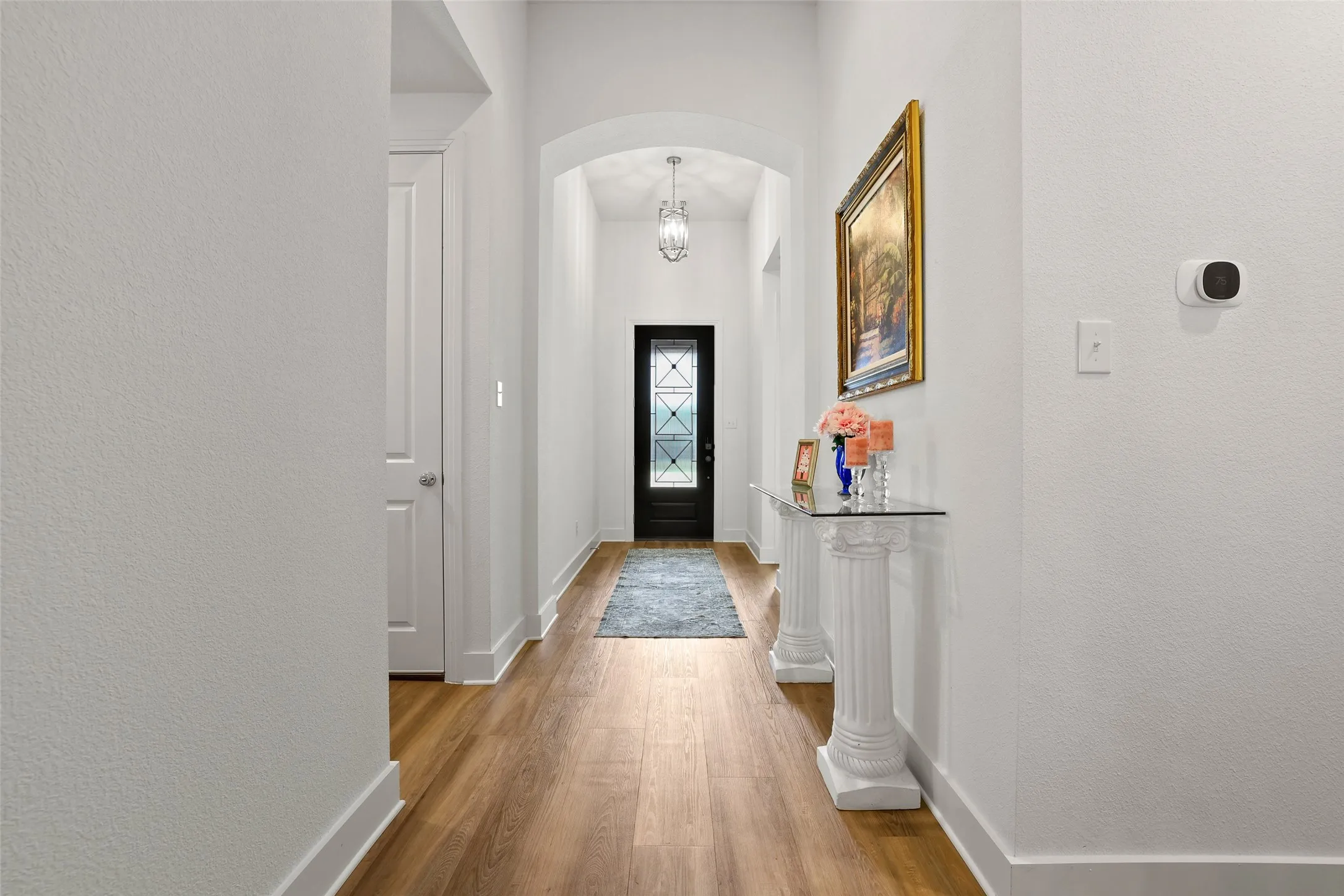 Expansive entry hall welcomes you into the home
