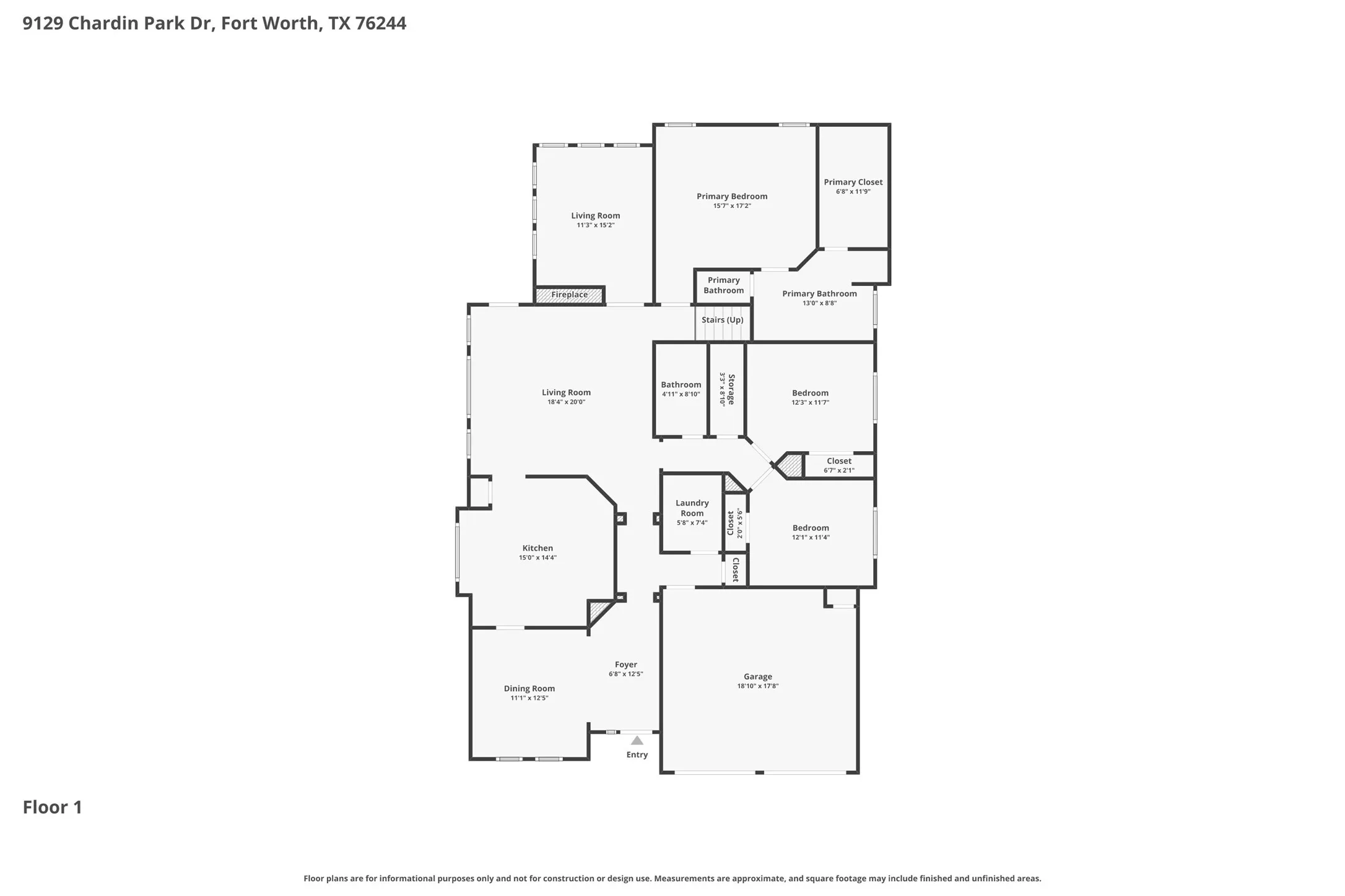 Secondary bedroom with fresh carpet, ceiling fan, natural light and a spacious closet.