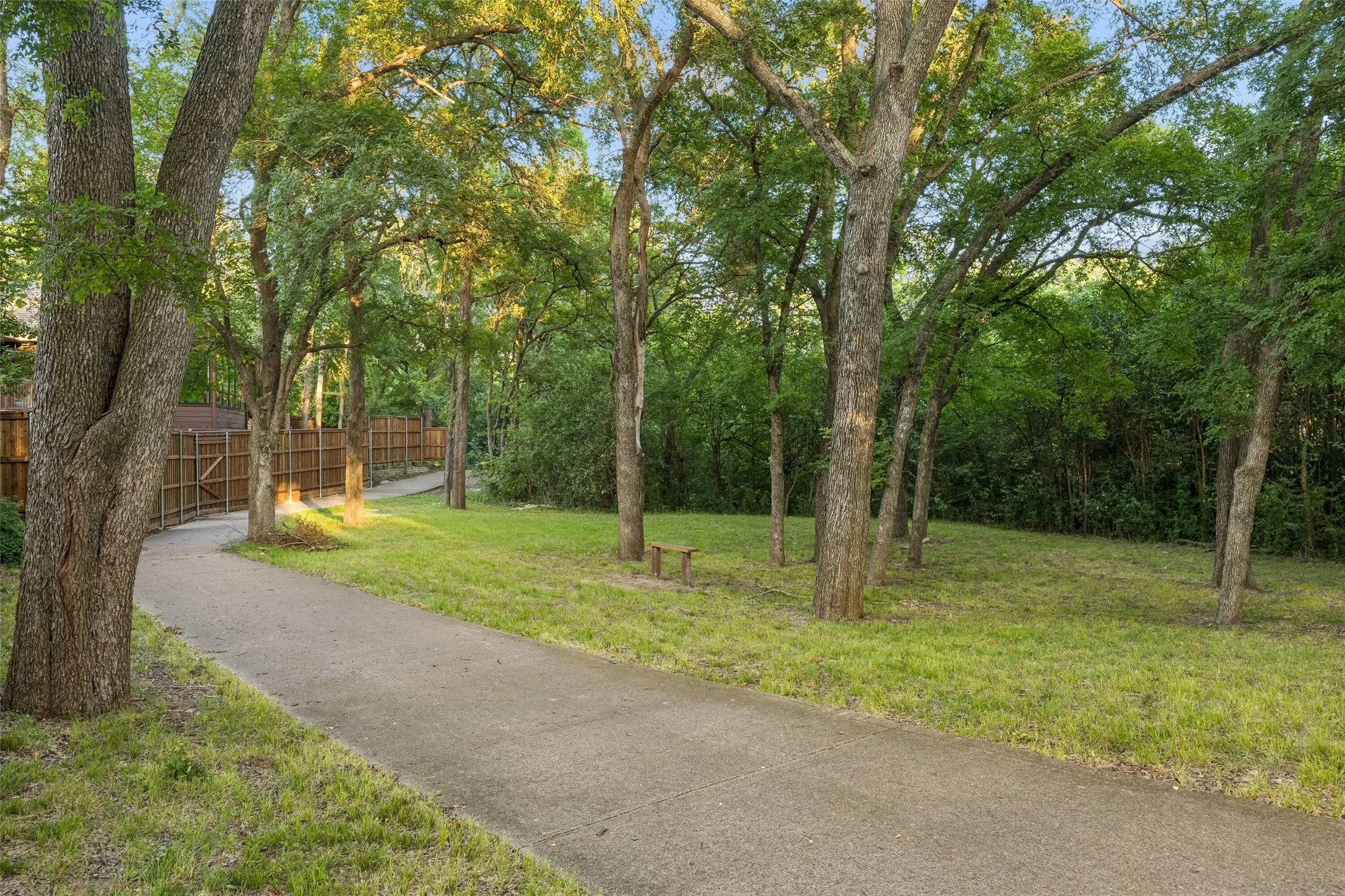 Country in the City! Meet your friendly neighbors while walking, running or walking your dog through the heavily wooded Creek Trails in Town Creek.  What a great place to live!