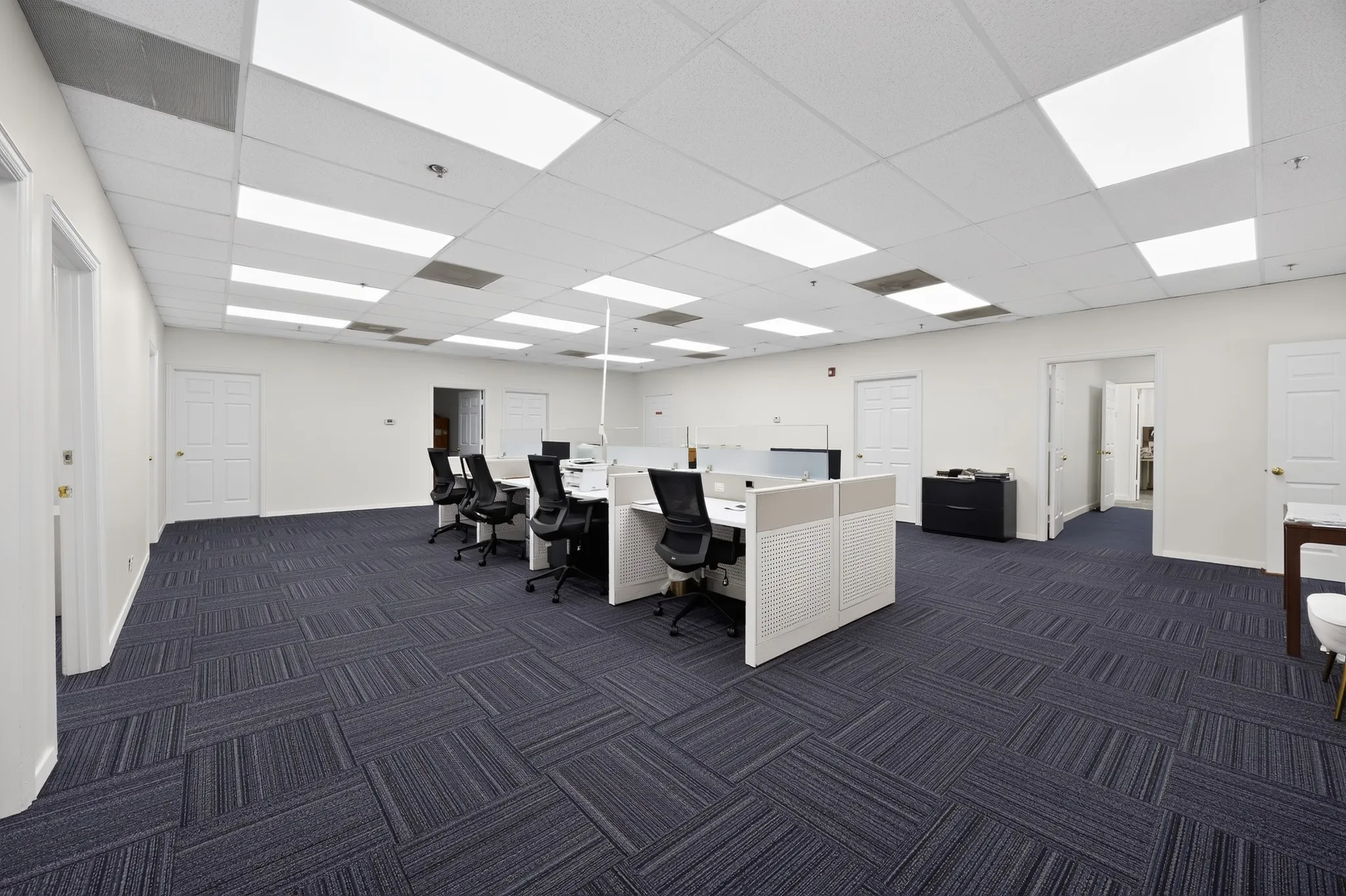 Open work area