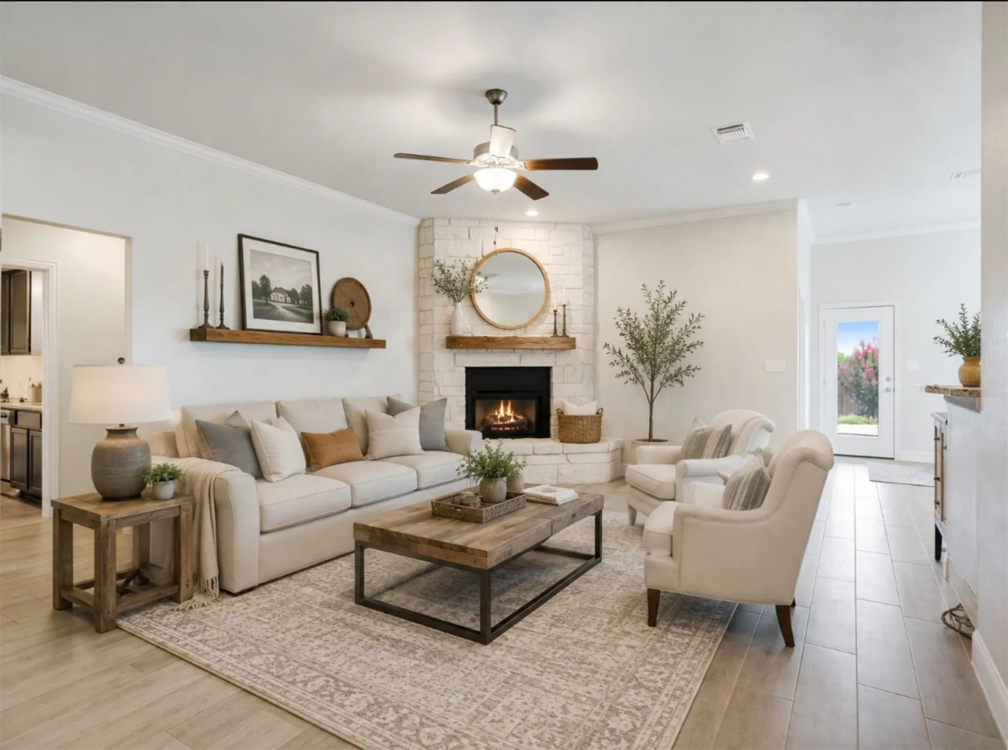 Virtual staging