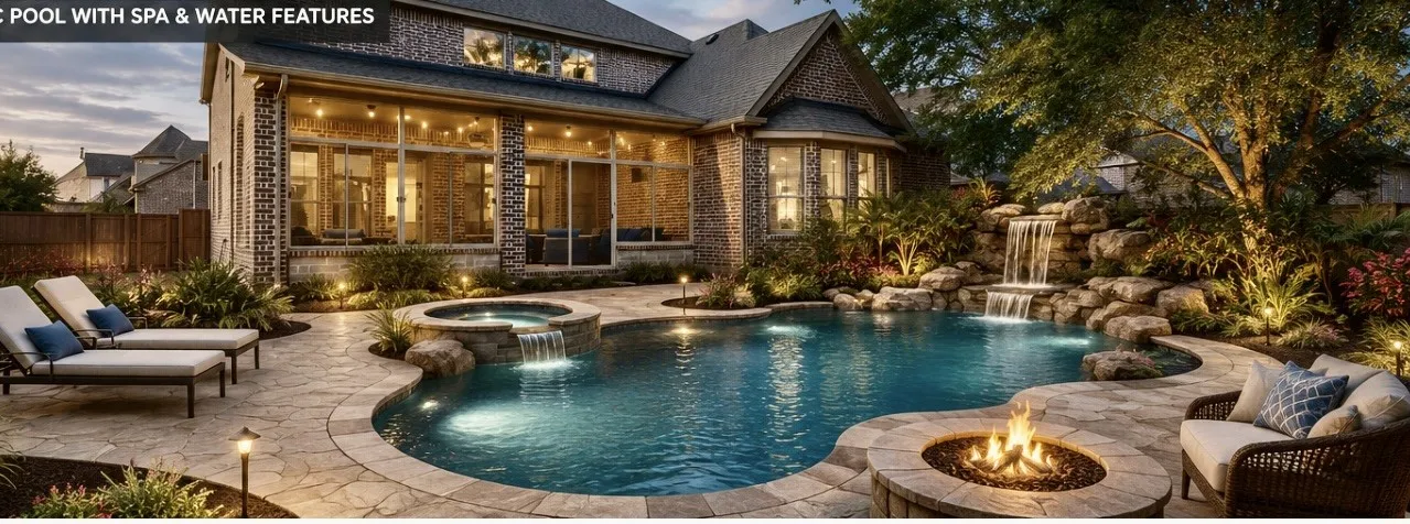 Concept only for Organic Pool & Spa