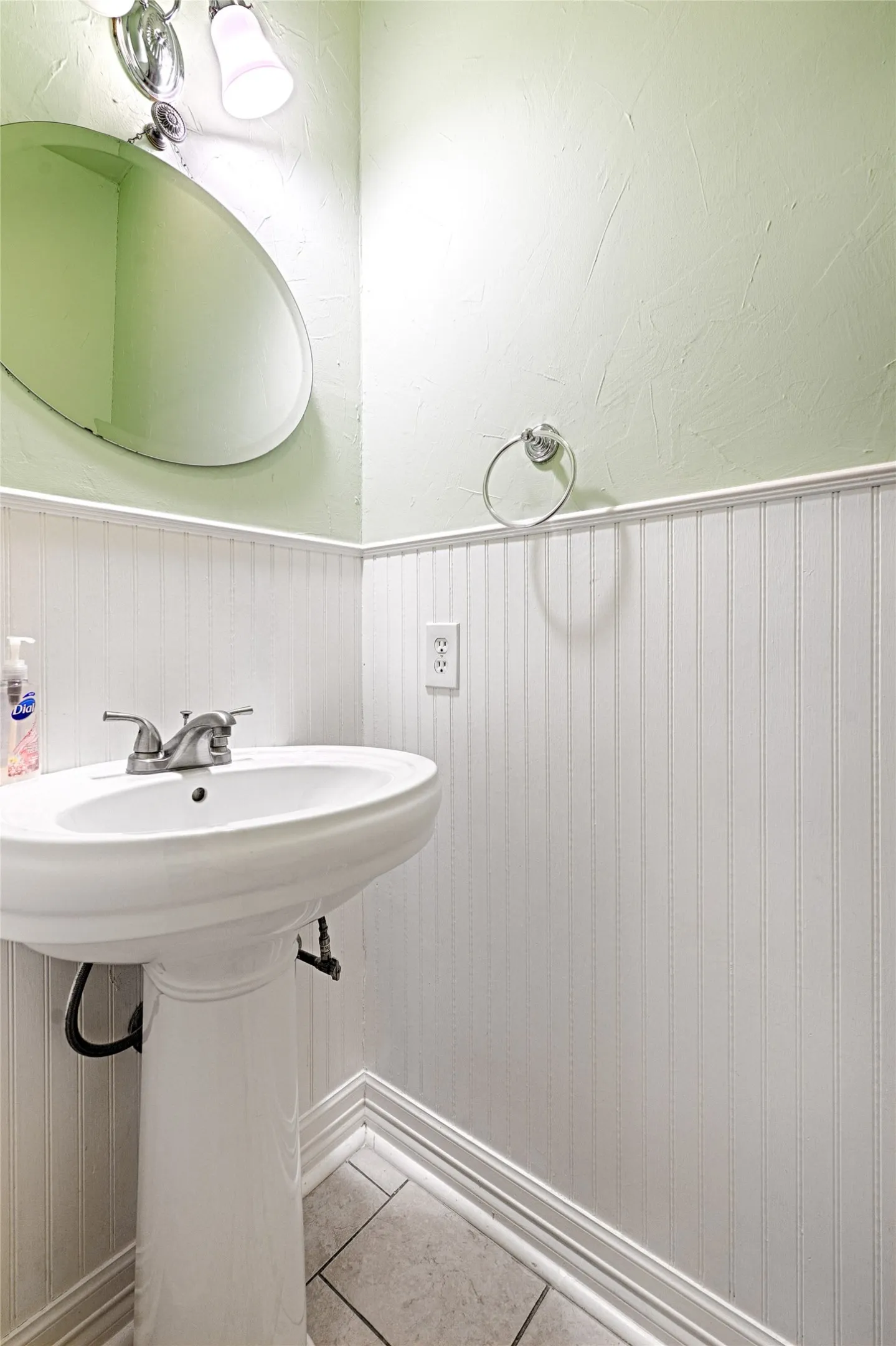Downstairs half bath