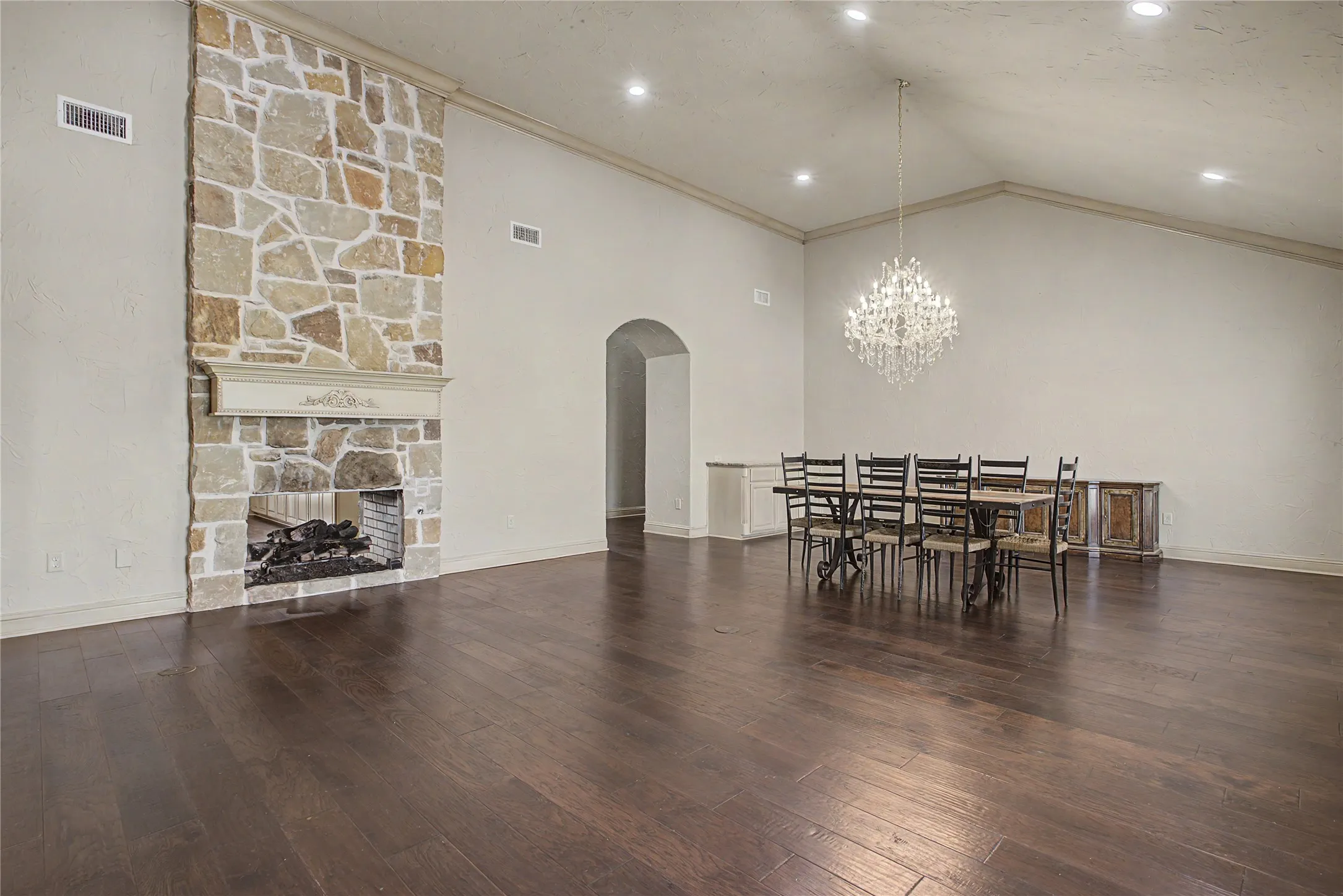 See-through Fireplace