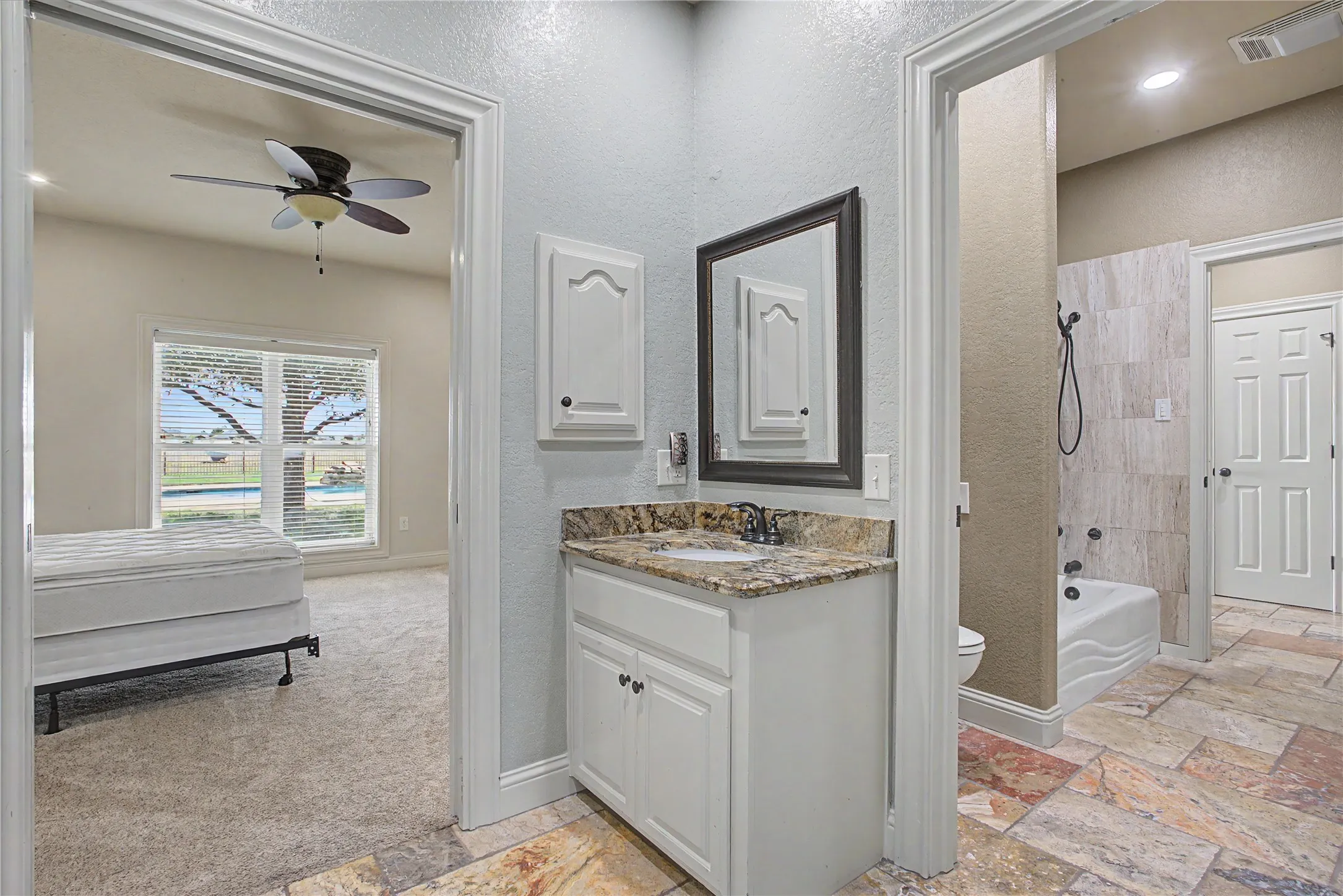 Vanity inside Guest Room