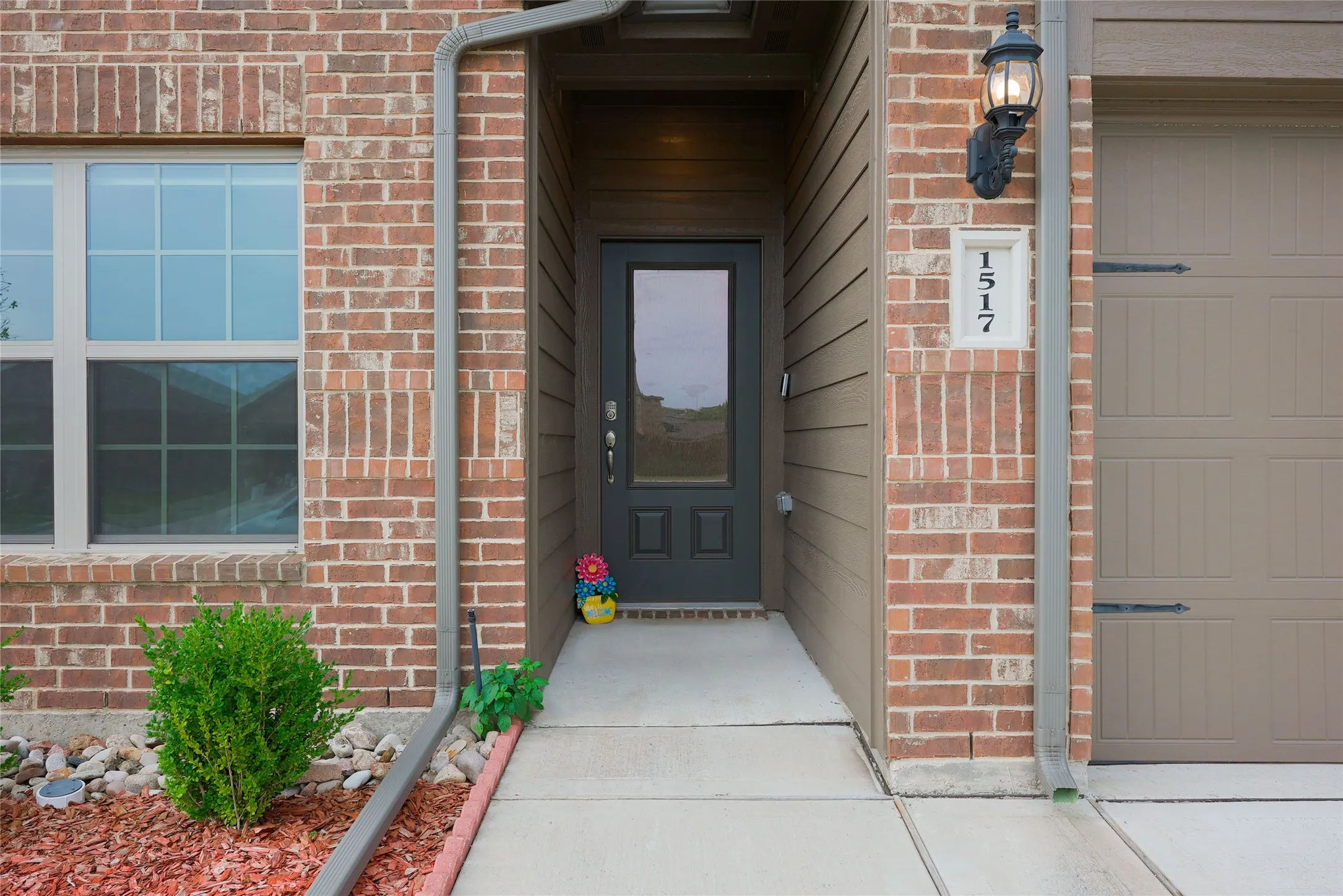 Exterior entry
