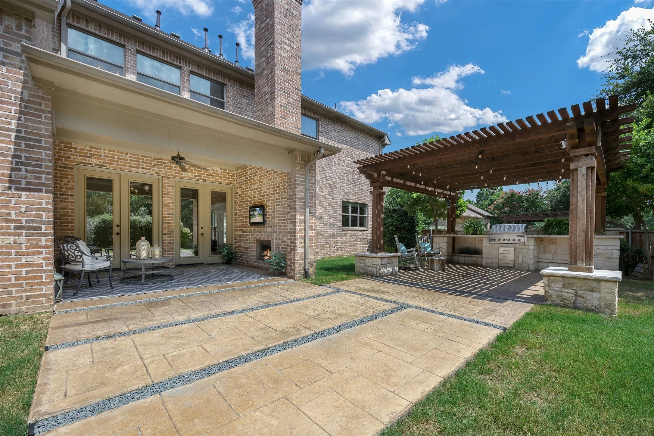 Outdoor living areas