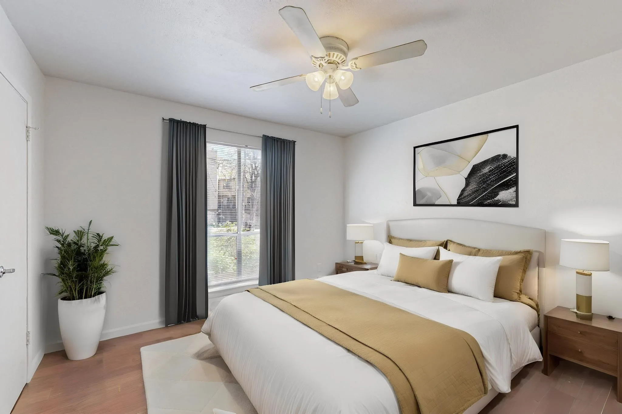 Bedroom 1 - Virtually Staged