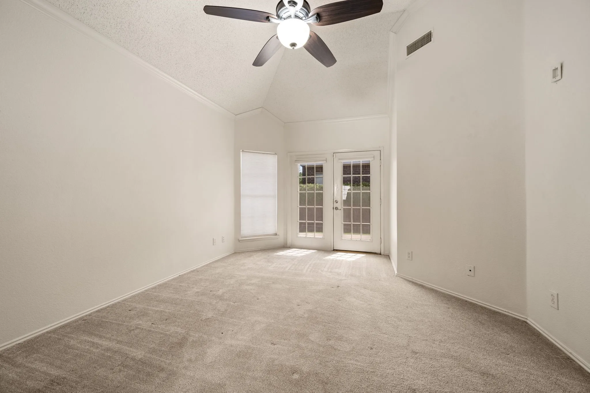 MASTER BEDROOM WITH EXTERIOR DOOR