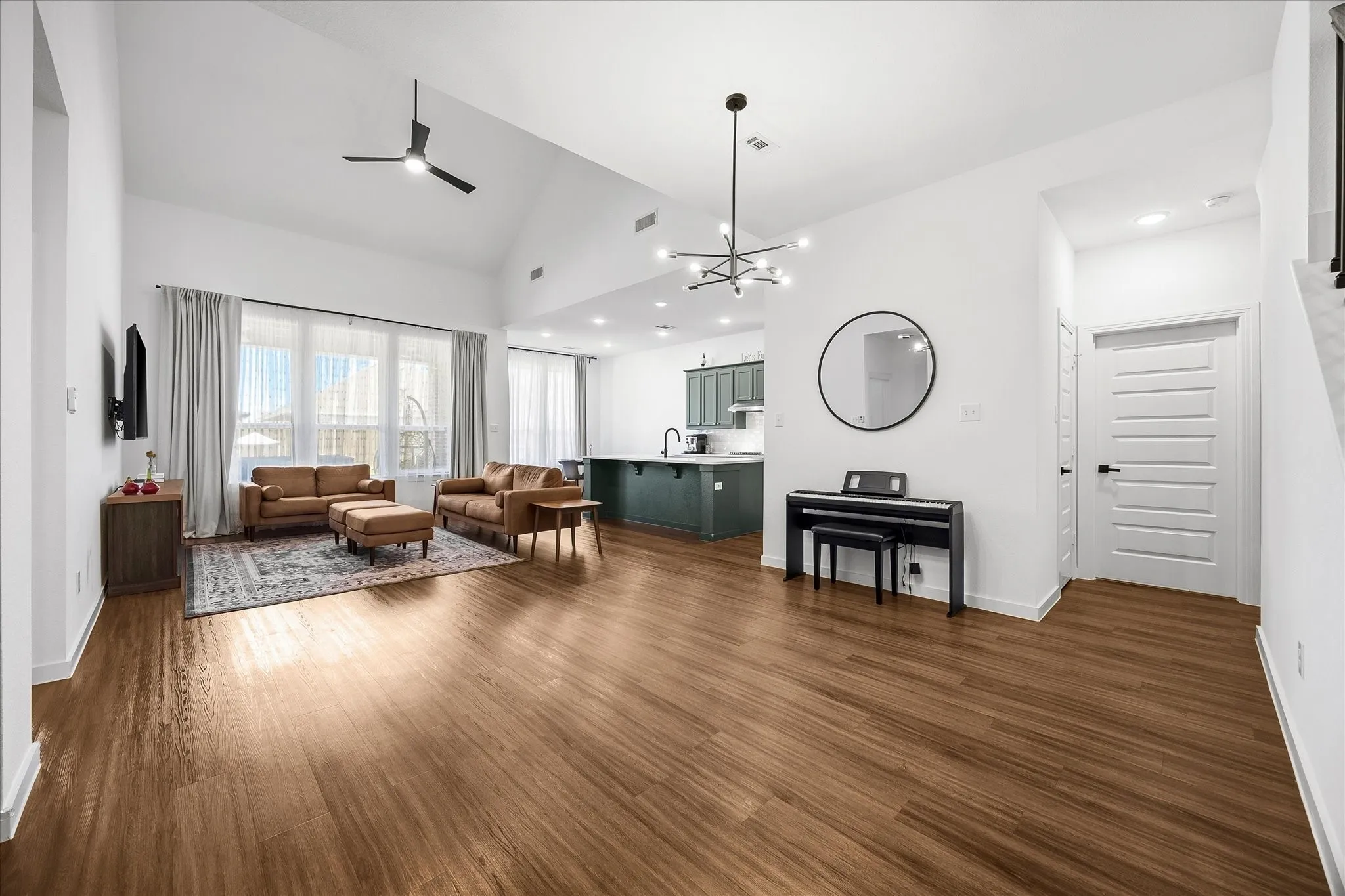 Open and spaciousness best describes this fabulous home!