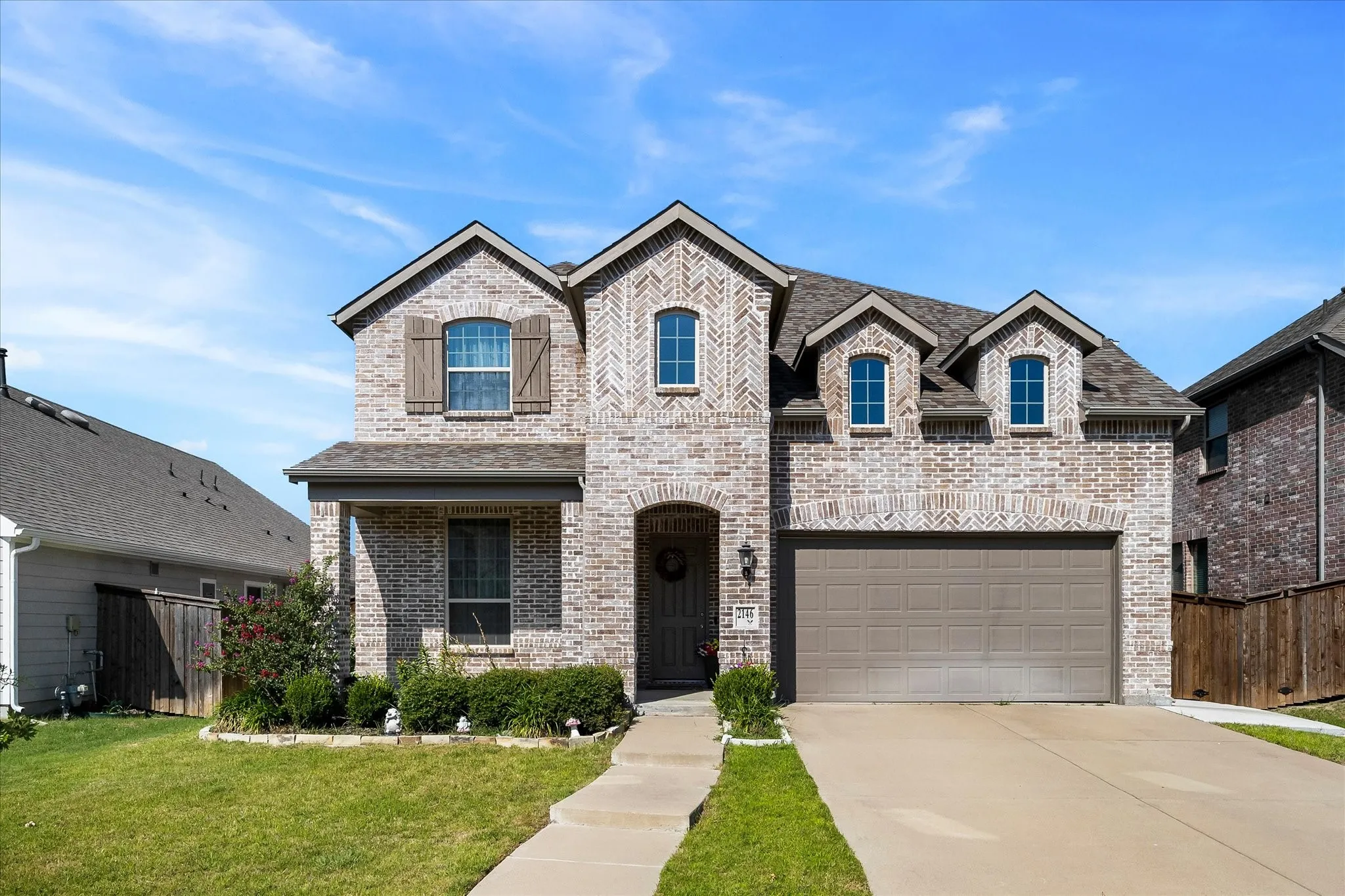 Stunning curb appeal welcomes your arrival