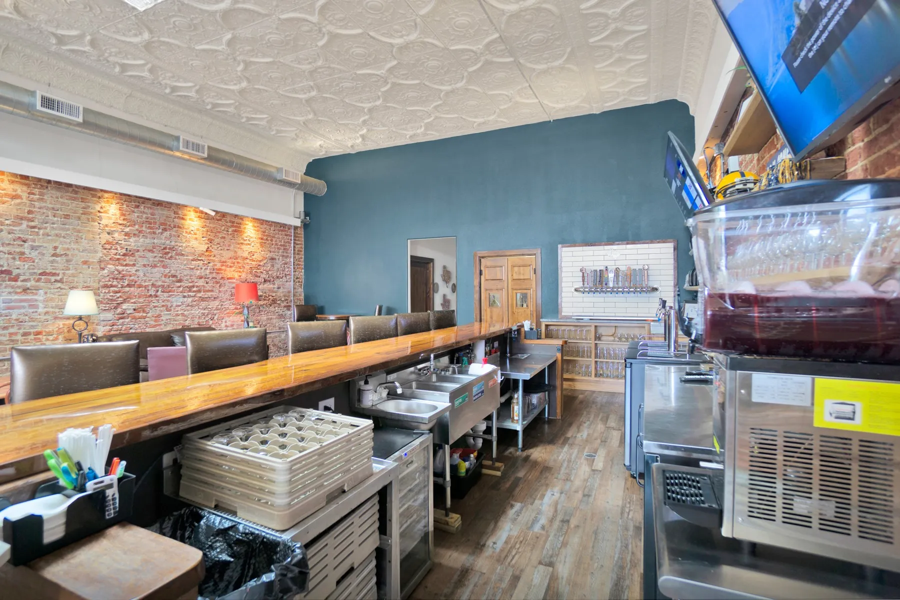 Everything has its place and is ready for business!