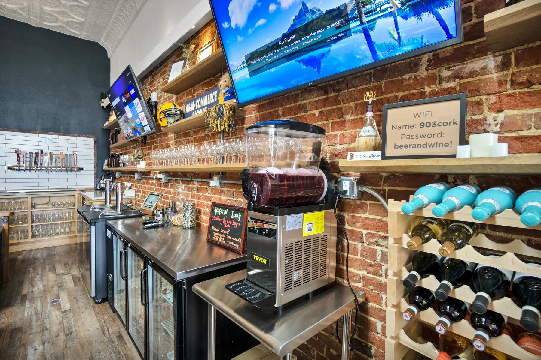Beverage areas