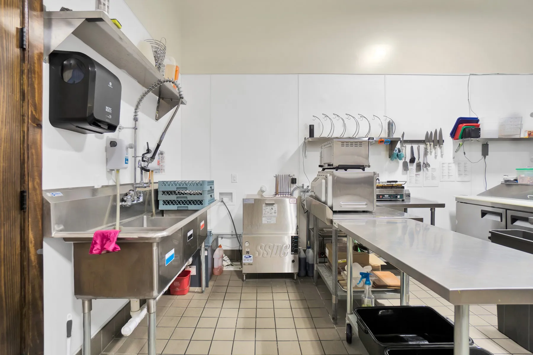 Fabulous kitchen prep area