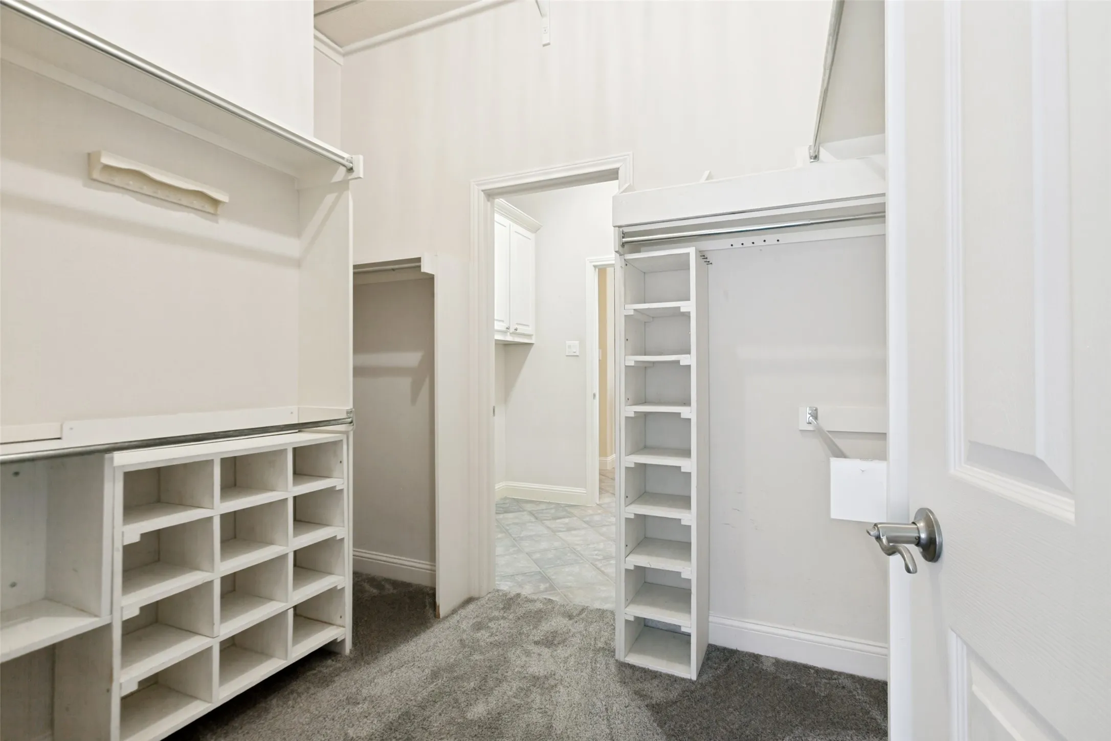Huge Walk-In Closet with Access to Laundry Room