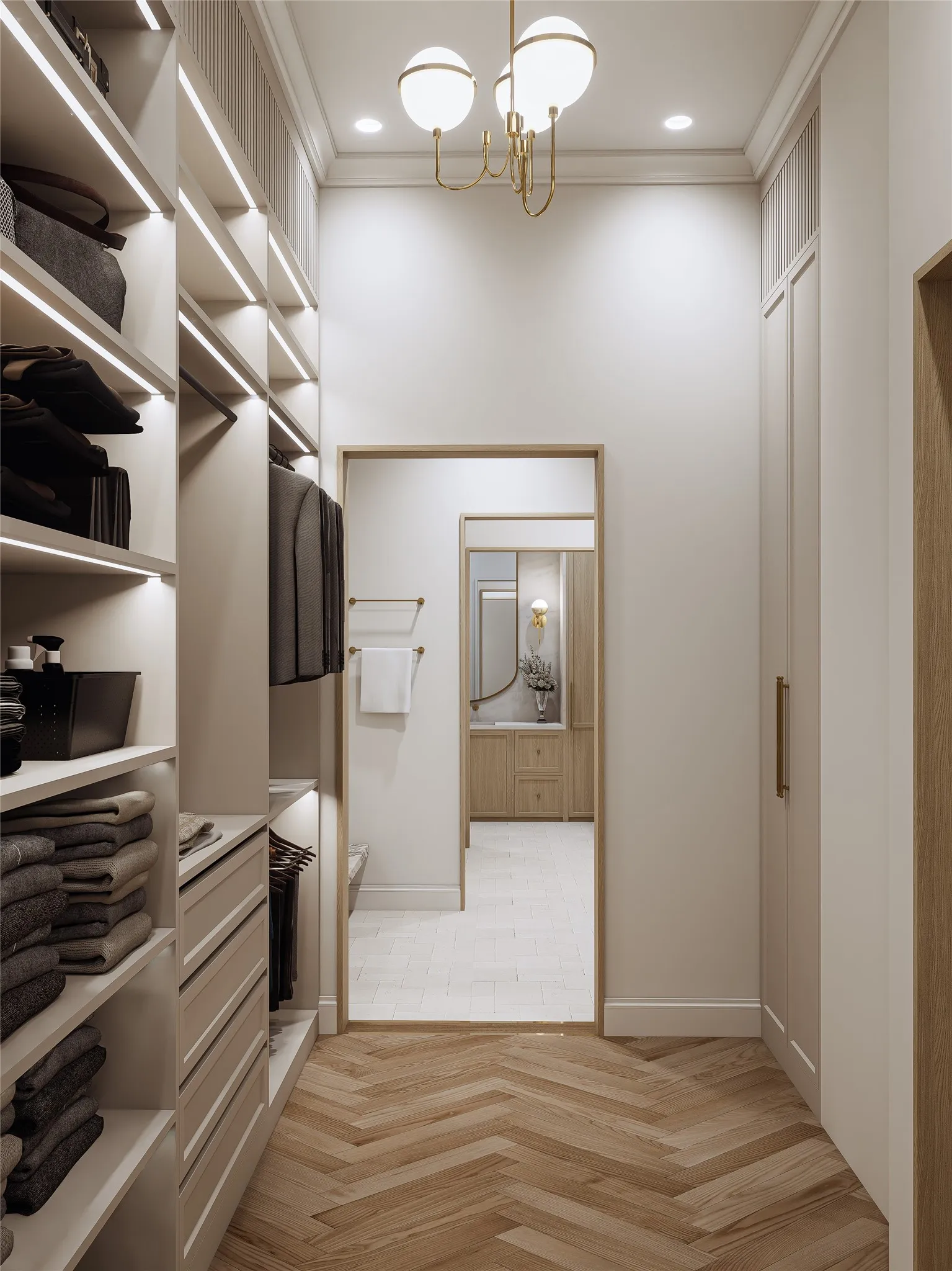 her closet
