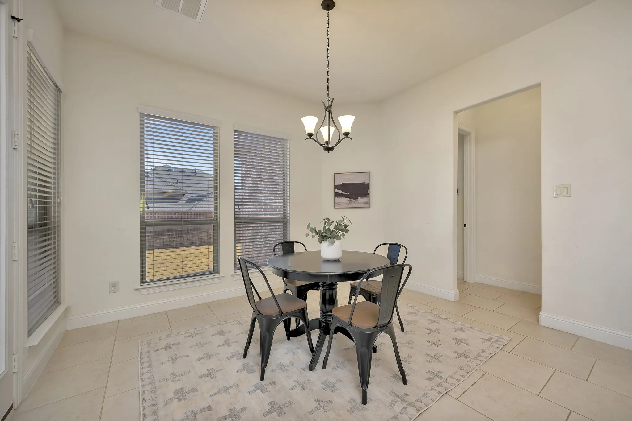 Breakfast area
