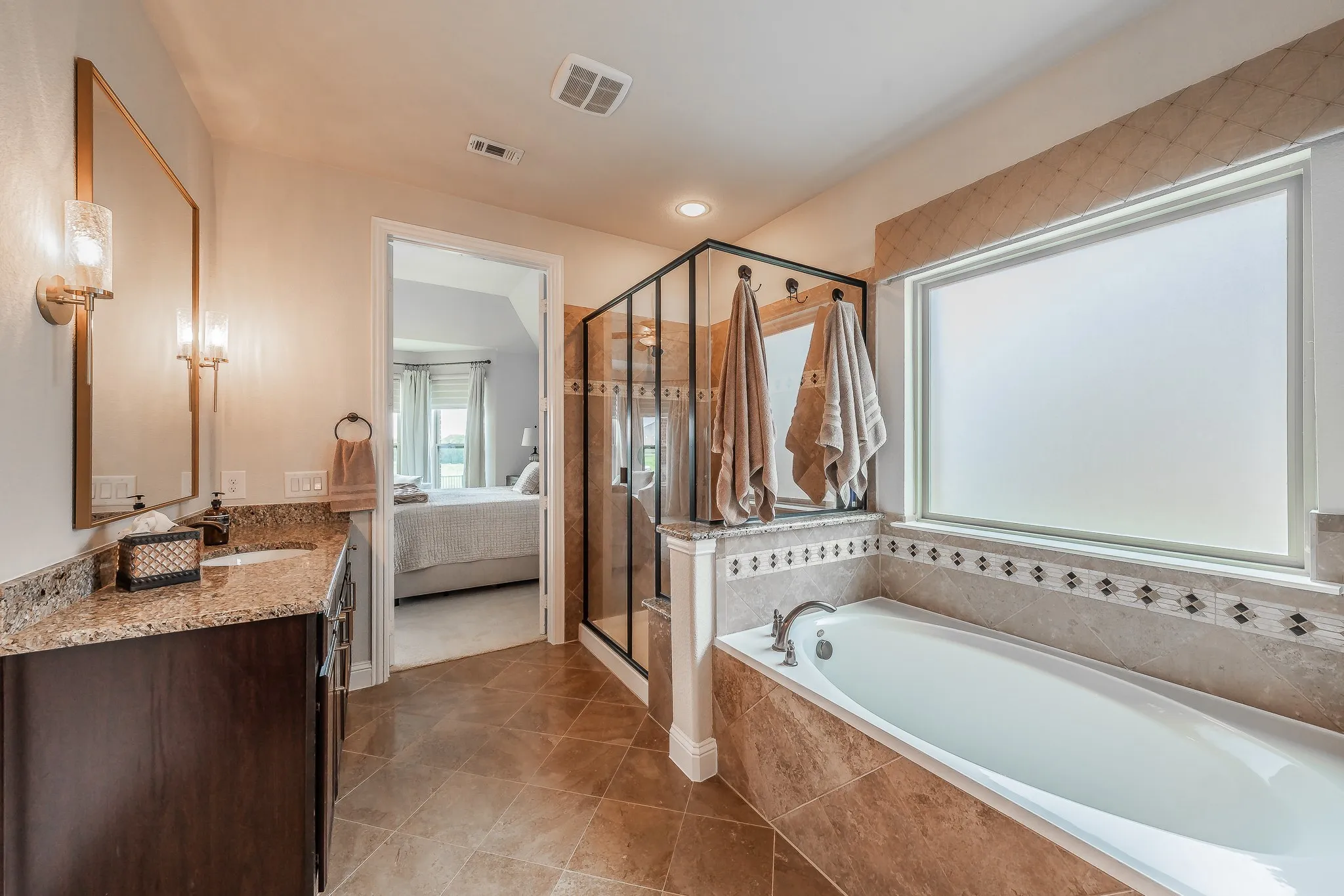 Master bathroom