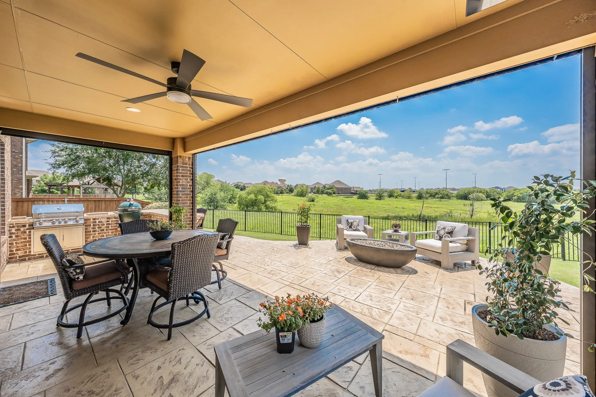 stunning patio