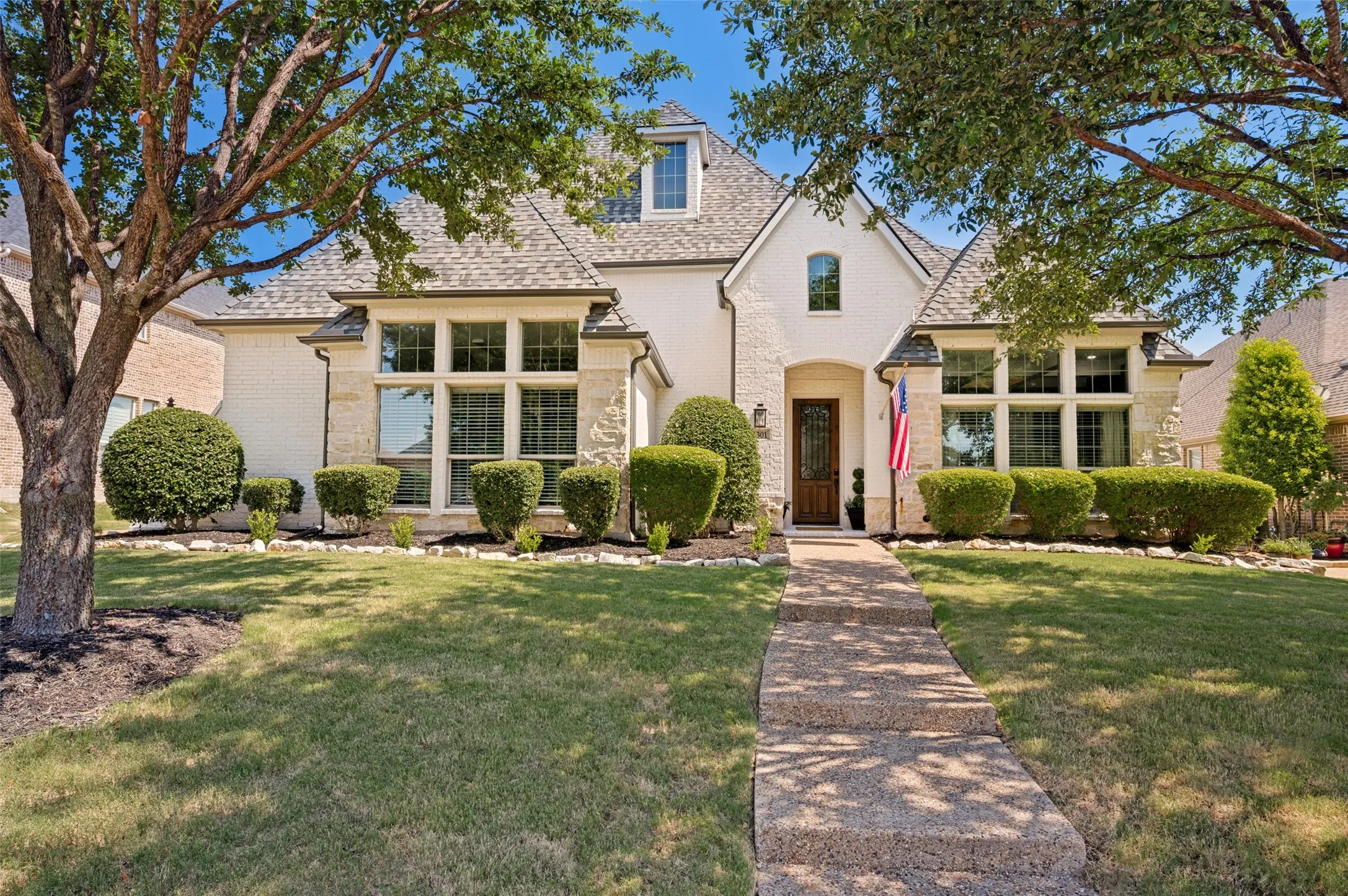 Beautiful Mature trees and large front yard.