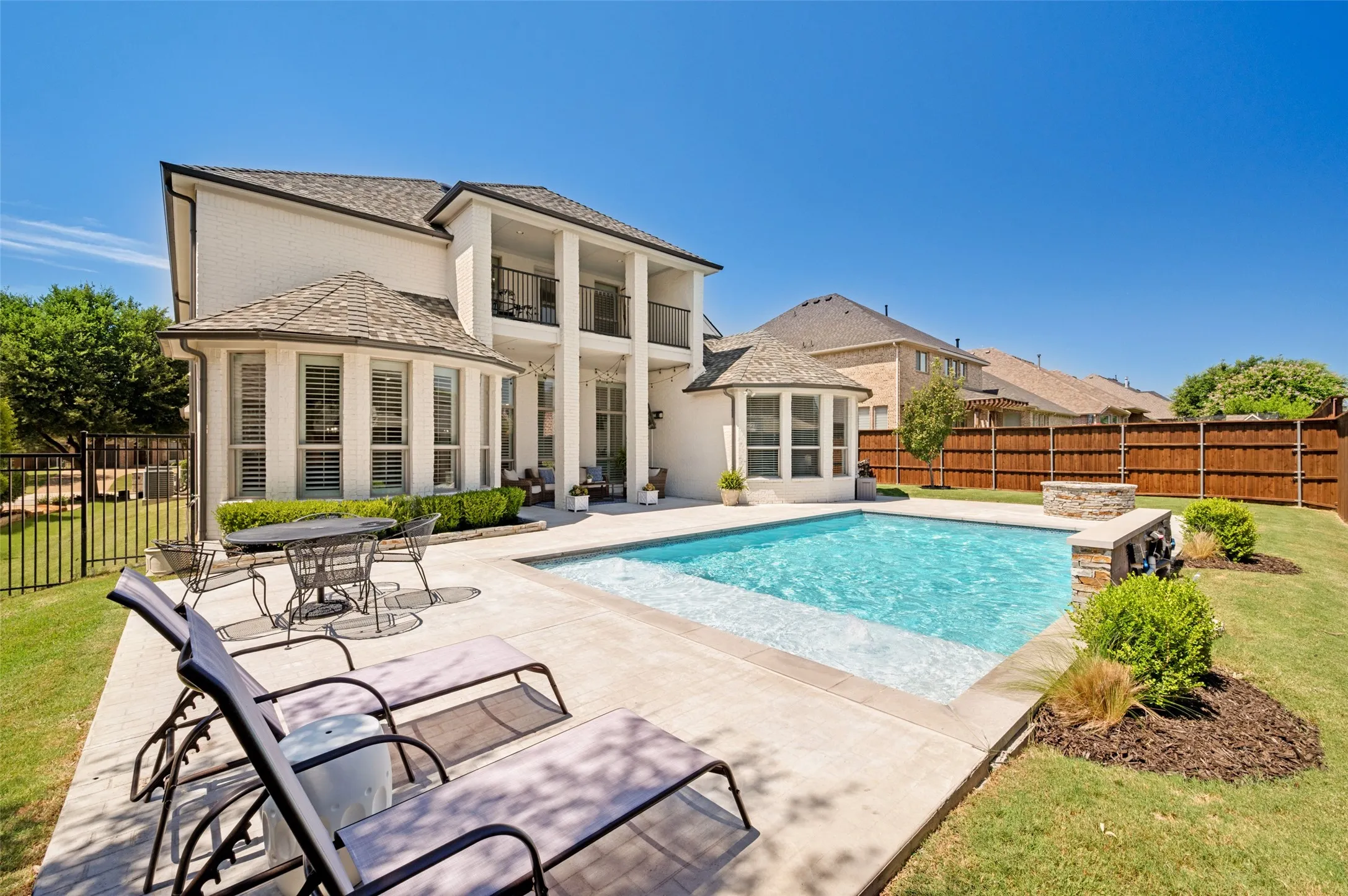 Large backyard with room to entertain!