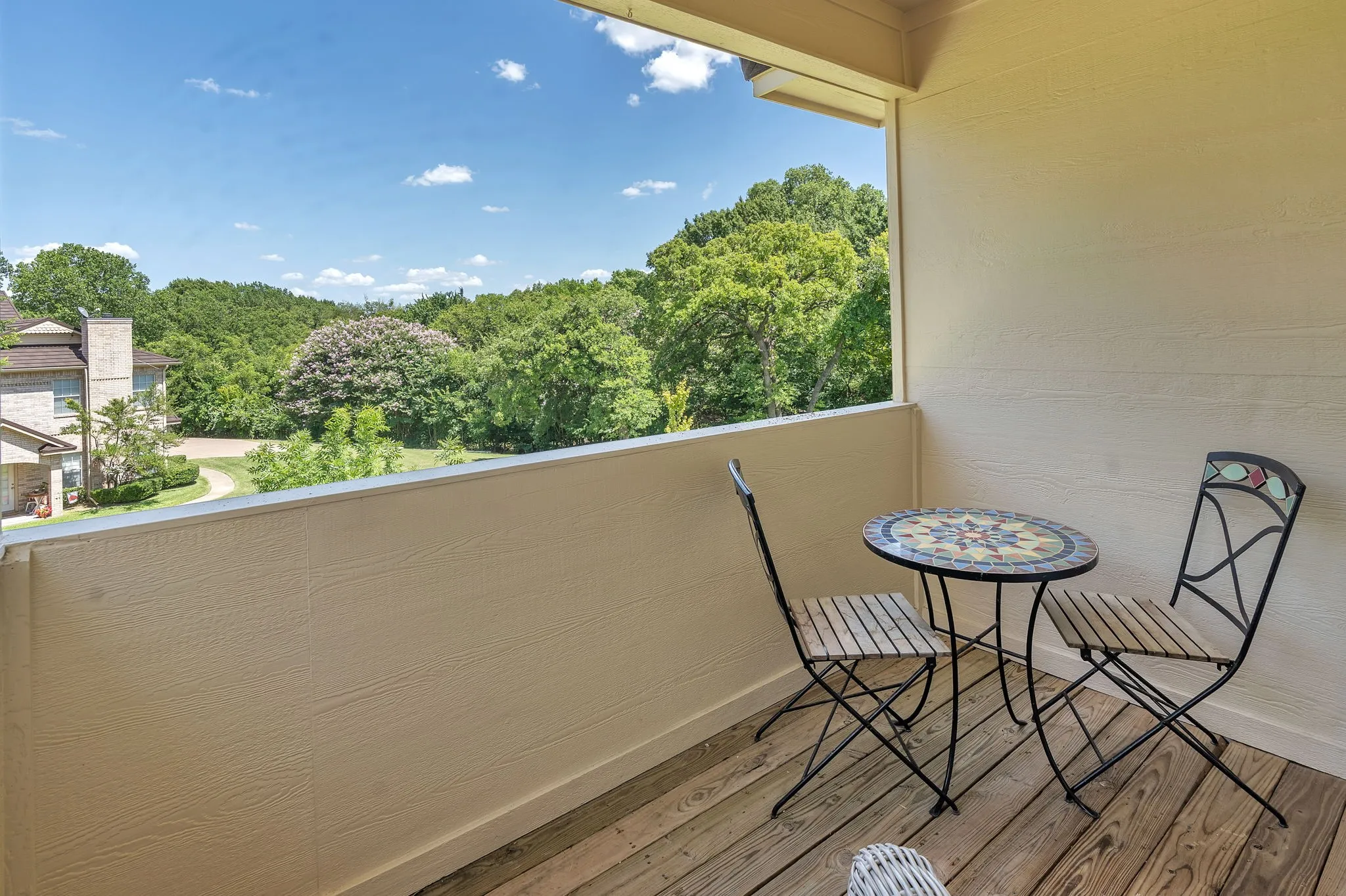 Upstairs Balcony