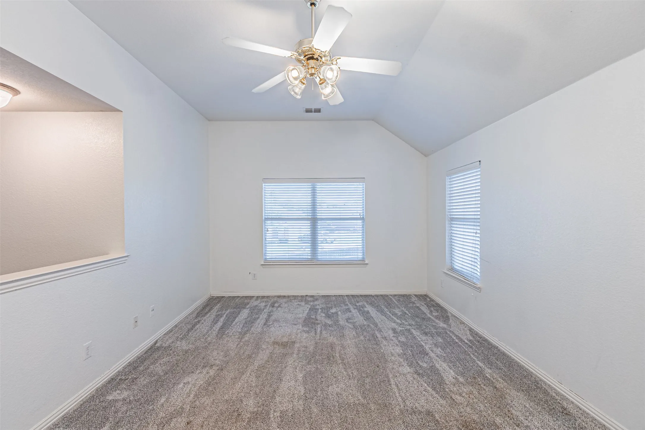 Upstairs living area