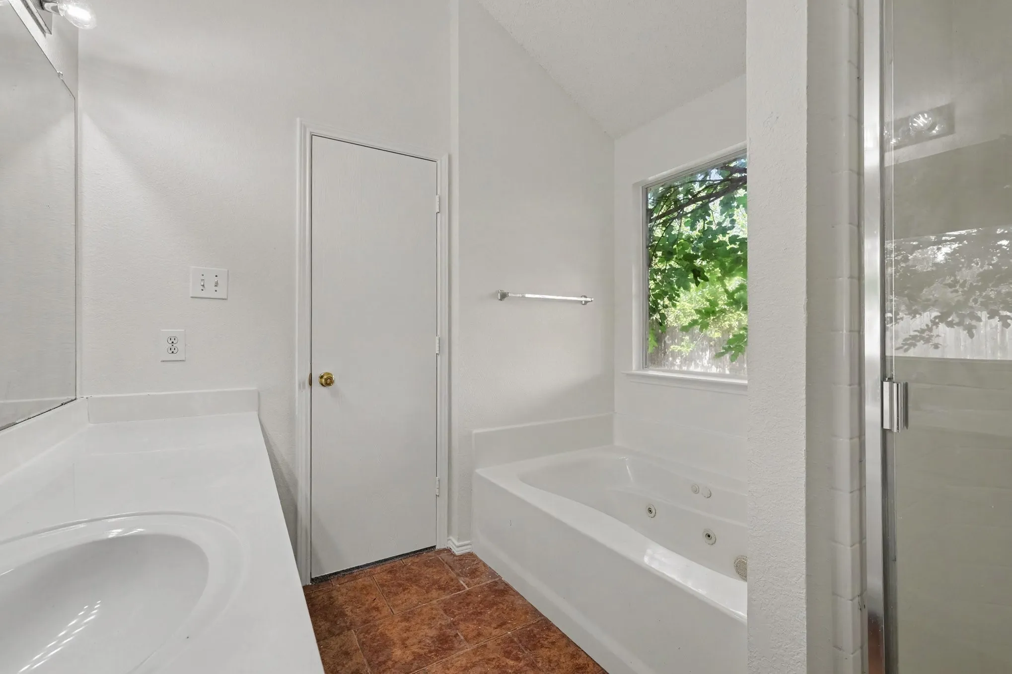 Separate Shower in Primary