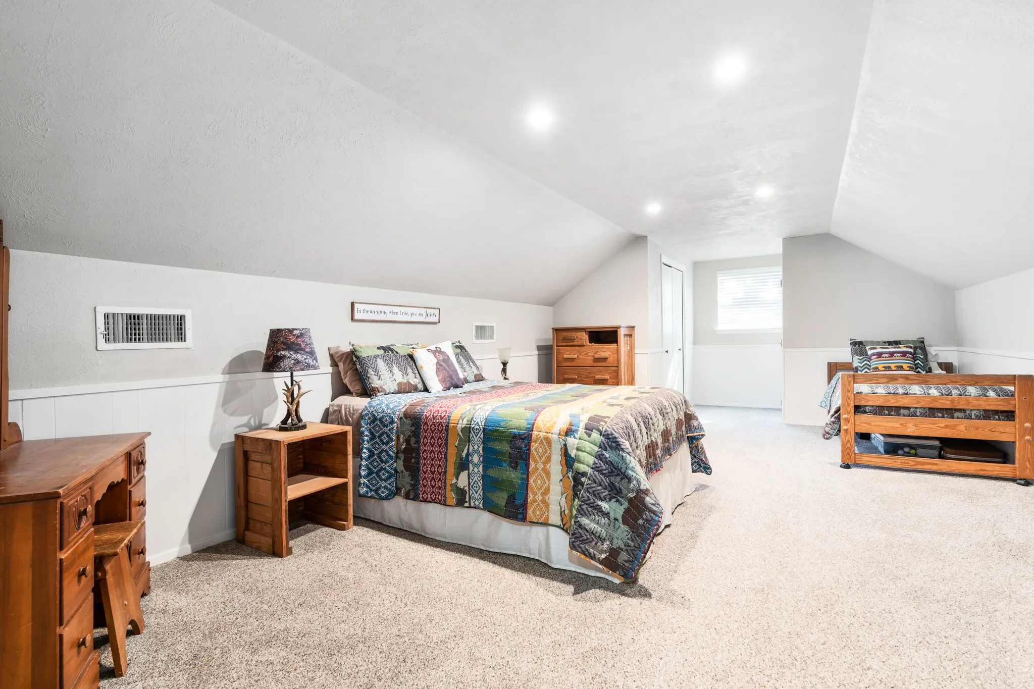 Upstairs bedroom