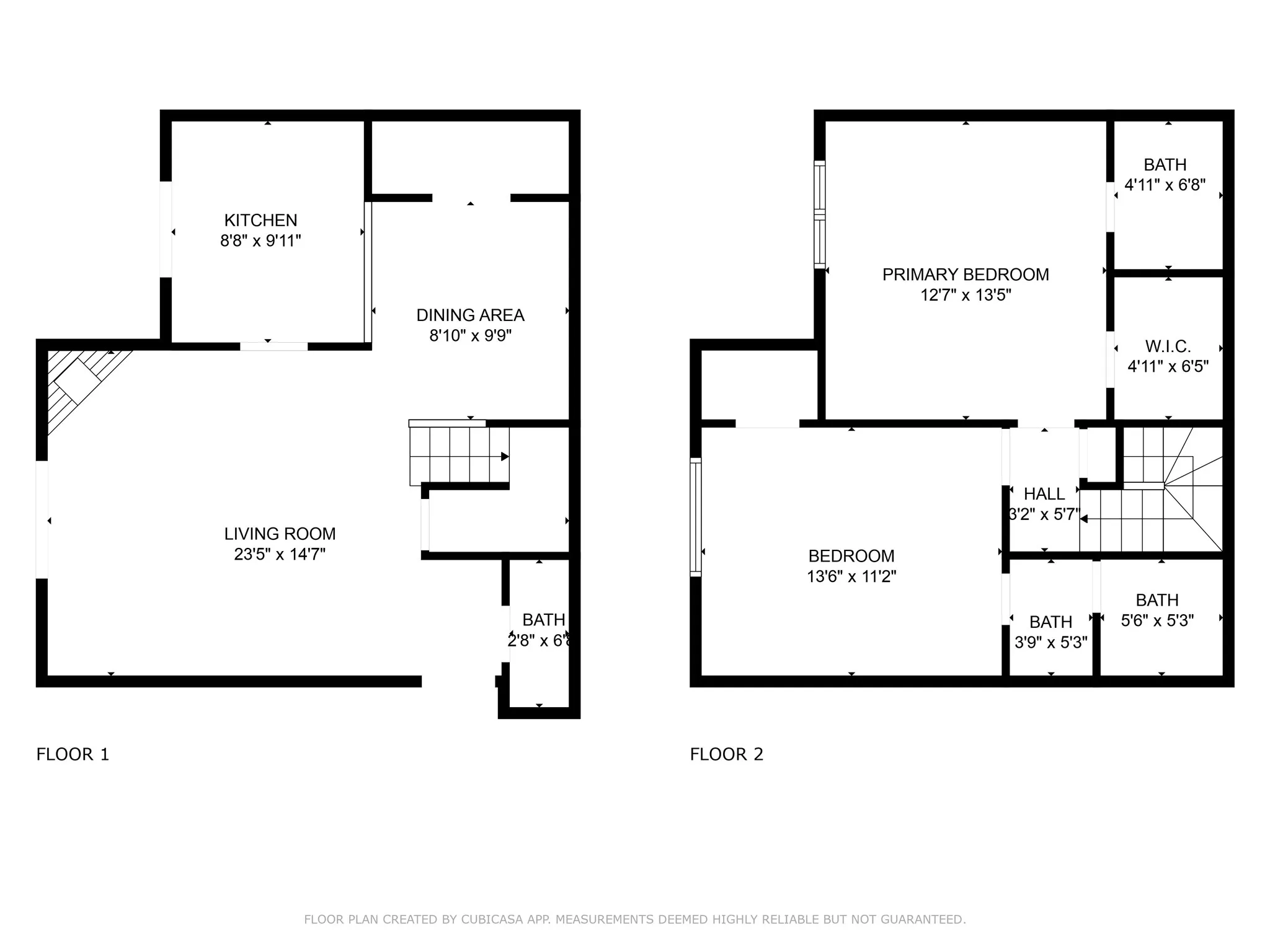 1st and 2nd Floor