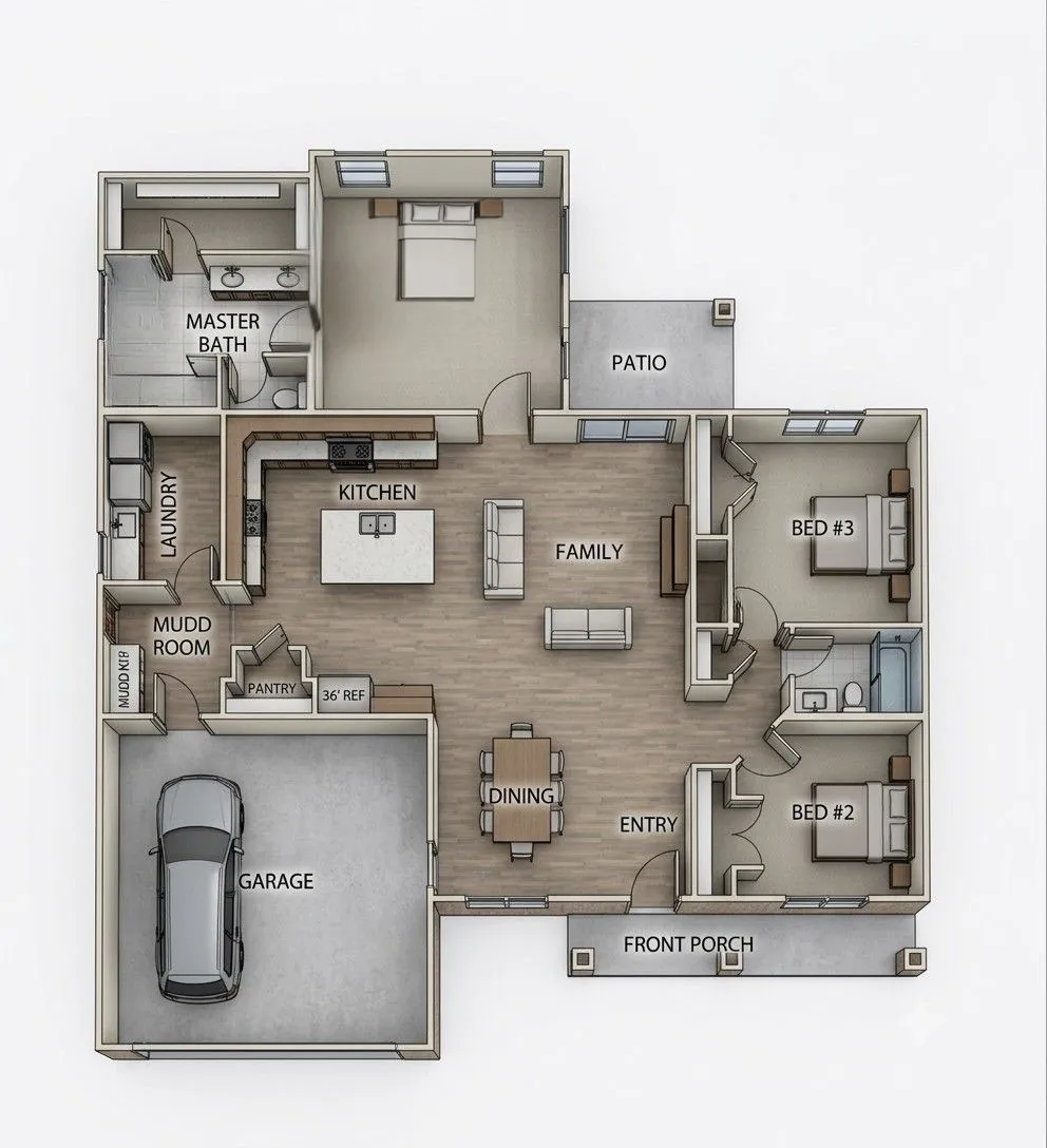 Single Family Residence For Sale in Hood County , 4620 Evening View Drive, Granbury, Texas 76048, 3 Bedroom, 2 Bathroom, 2 Garage spaces, 1,587 Sqft, built in 2026, mls#21327007, Real Estate Agent in Granbury, Homes For Sale in Hood county, Homes For Sale in Granbury, Realtor in Granbury Texas, Real Estate Brokerage Independent Realty Texas, Luminita Cordes Realtor