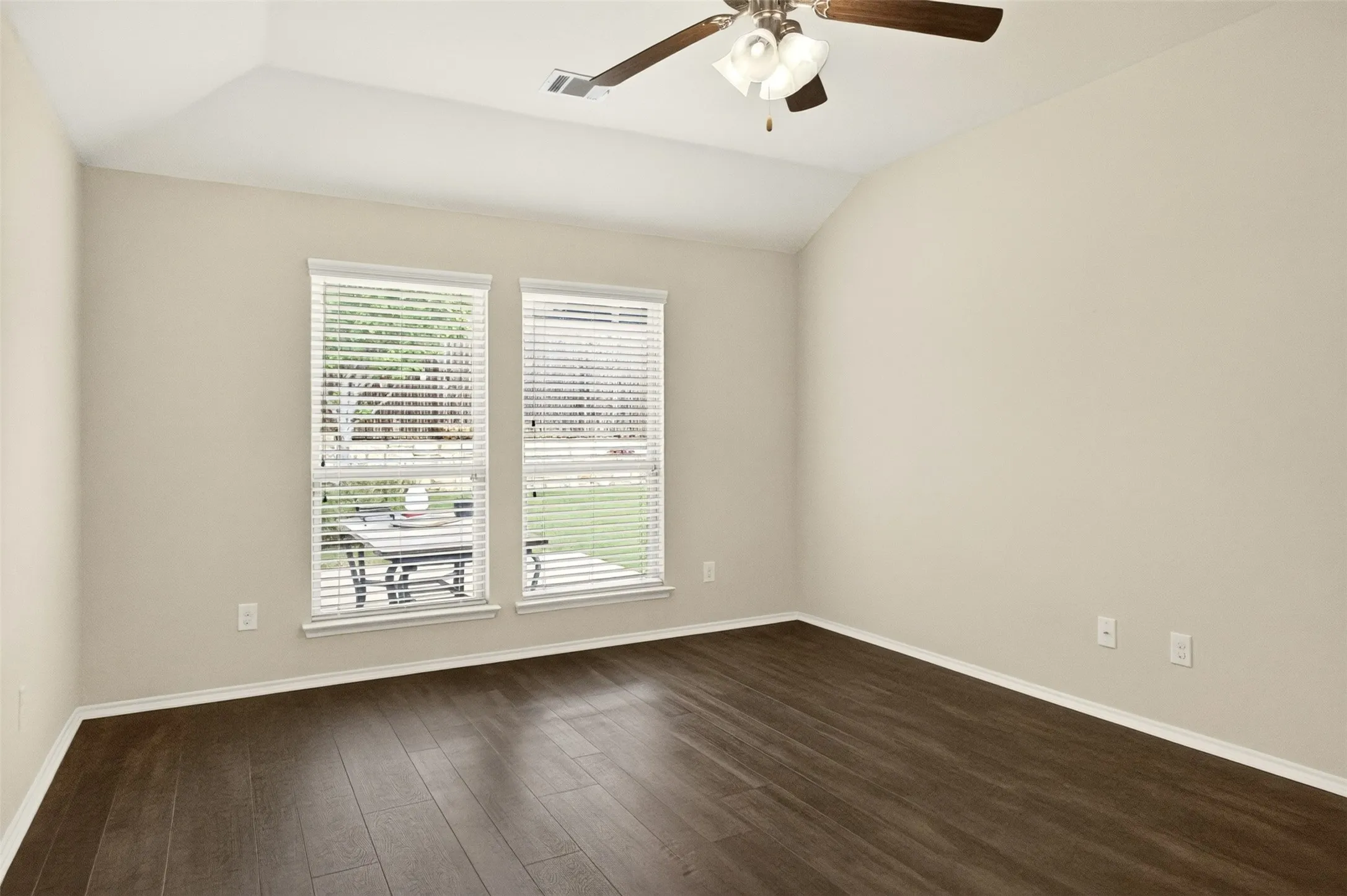 Primary Bedroom, Looking into Back Yard
