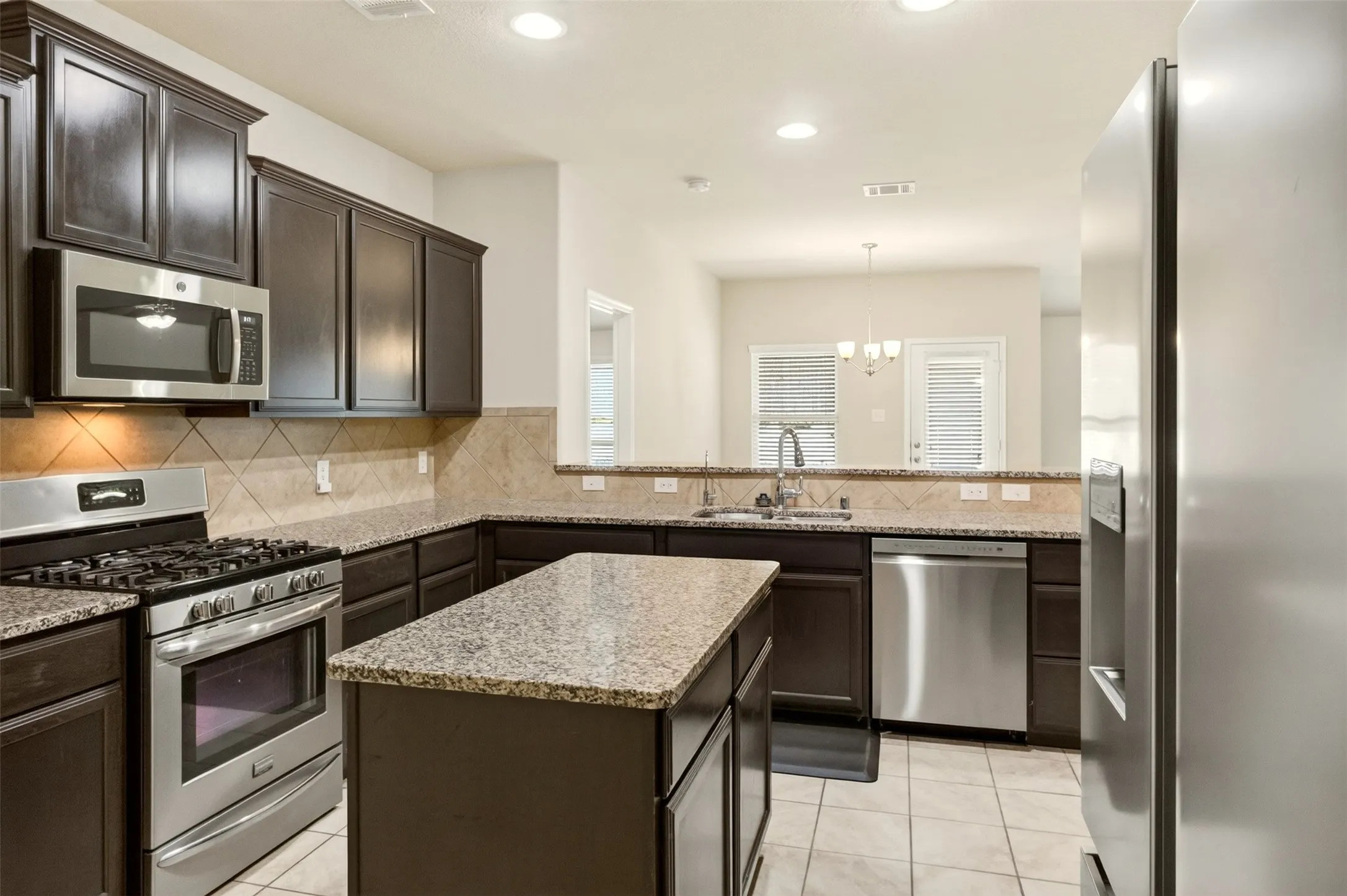 Kitchen, looking into Dining Area