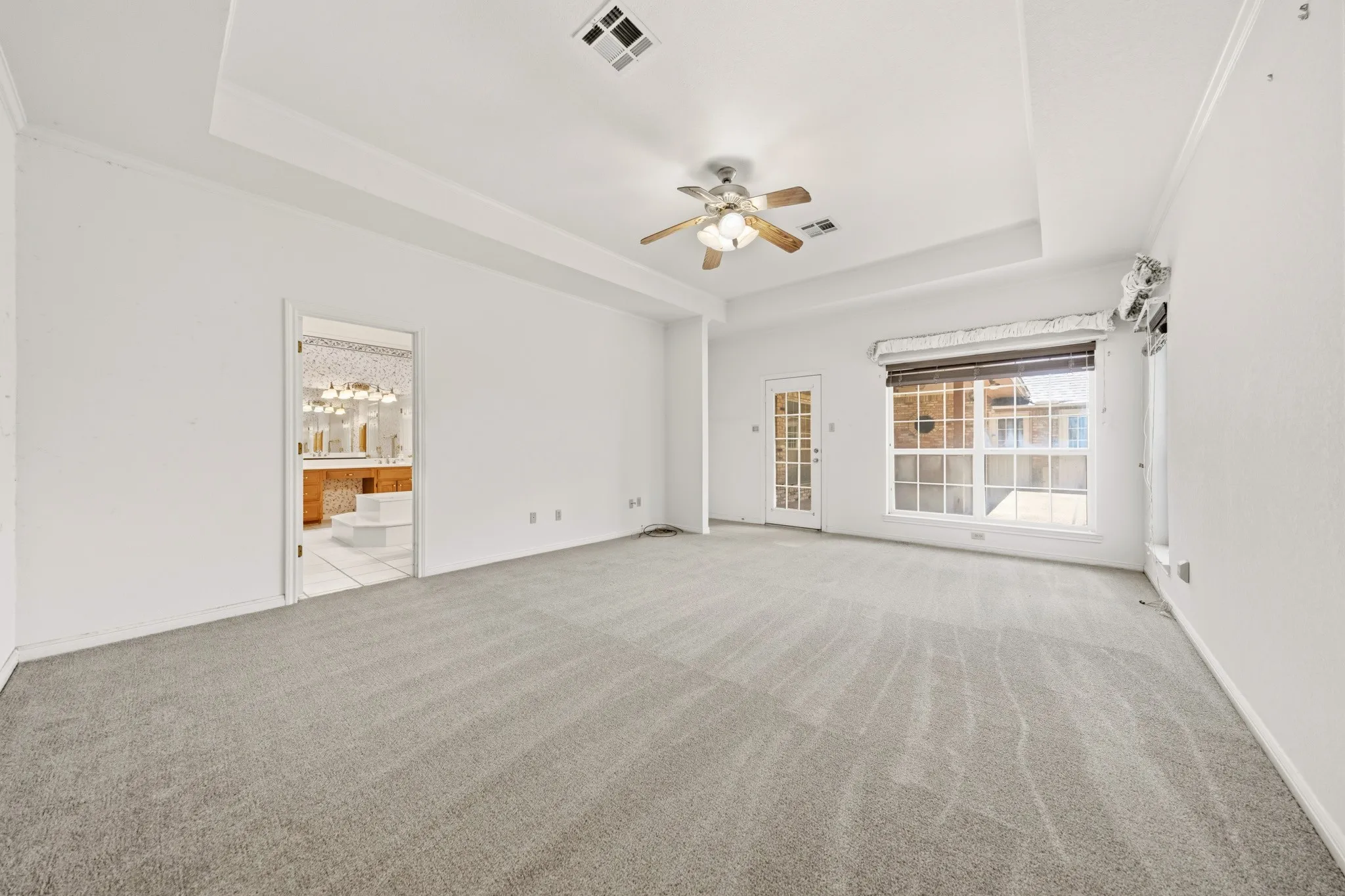 with door leading to back patio.