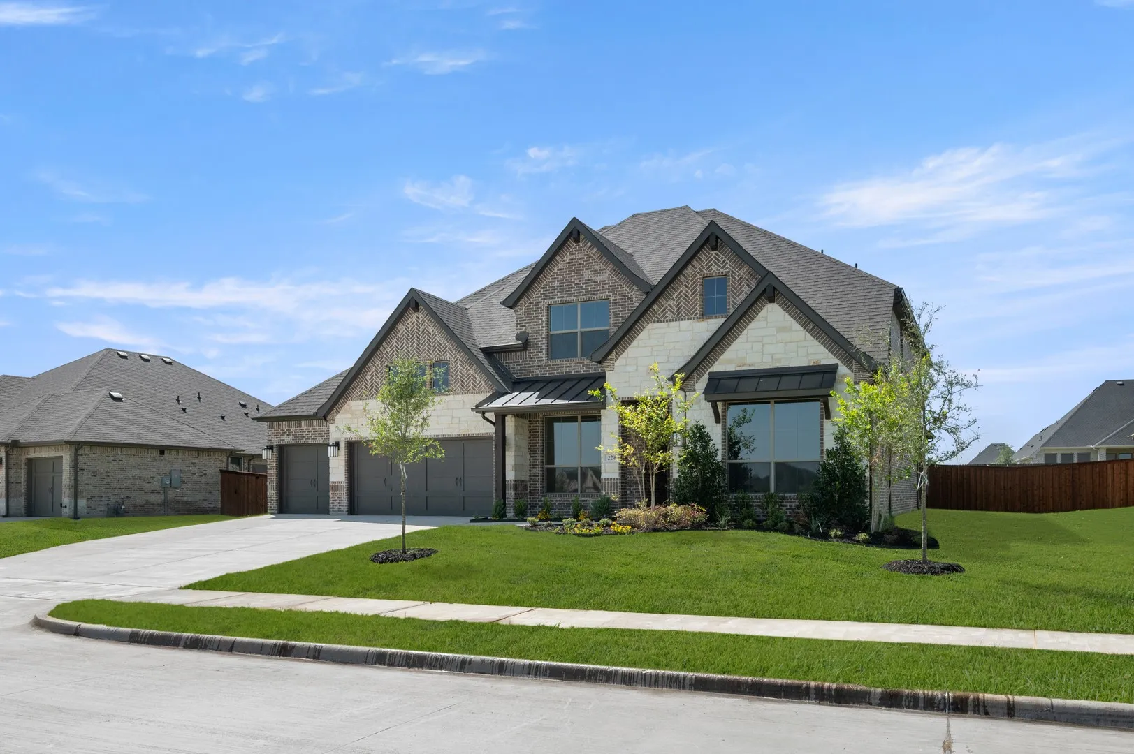 DFW-Myrtle Creek-Concept 3473-224 Mountain Laurel Drive-FrontExterior-Risewell Homes-2