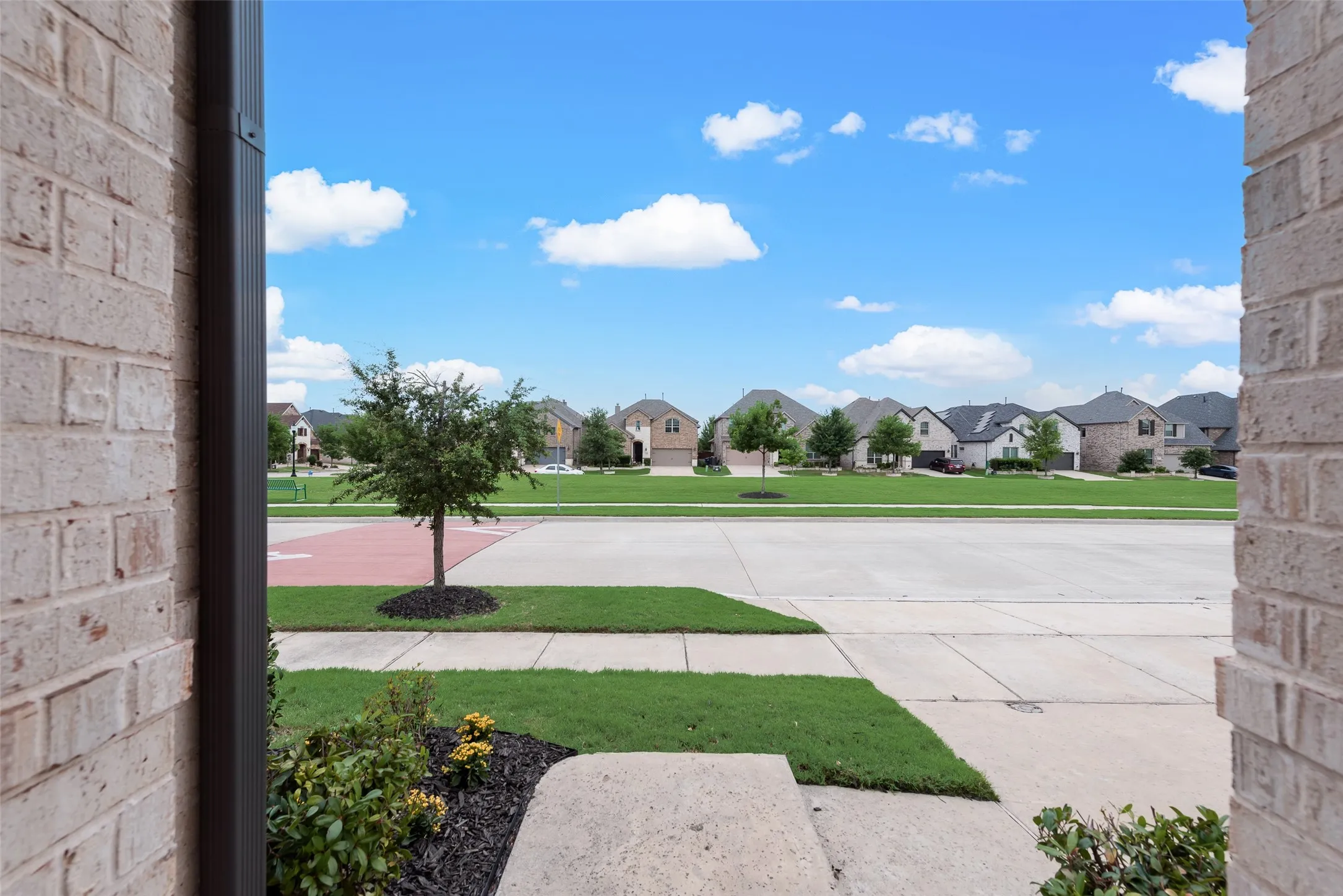 The home faces a beautiful park, perfect for daily walks and green space!