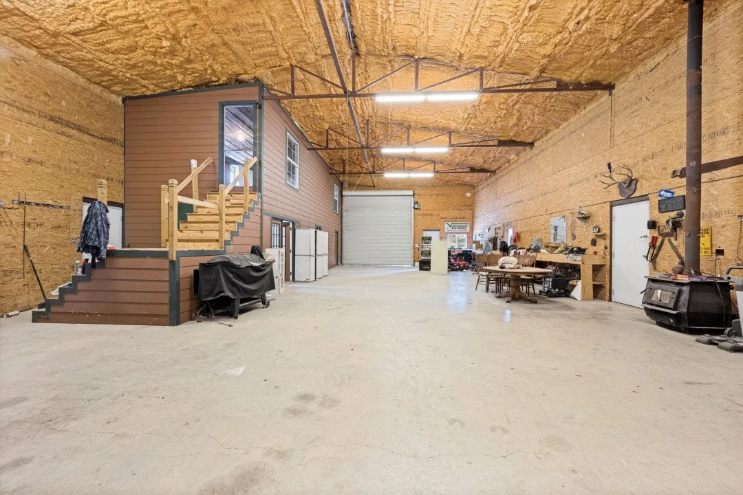 Workshop with loft