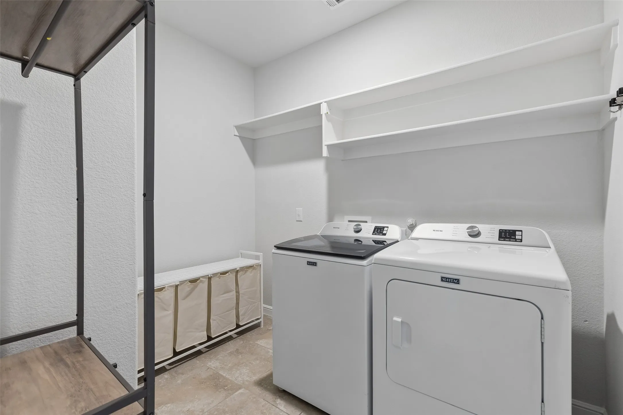 A brand new washer & dryer Included!