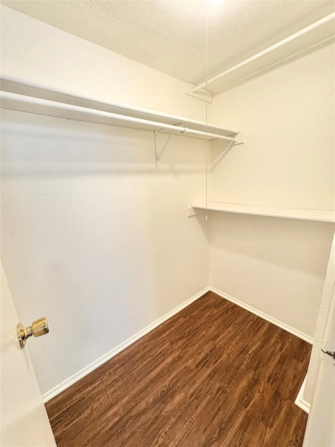 Primary closet