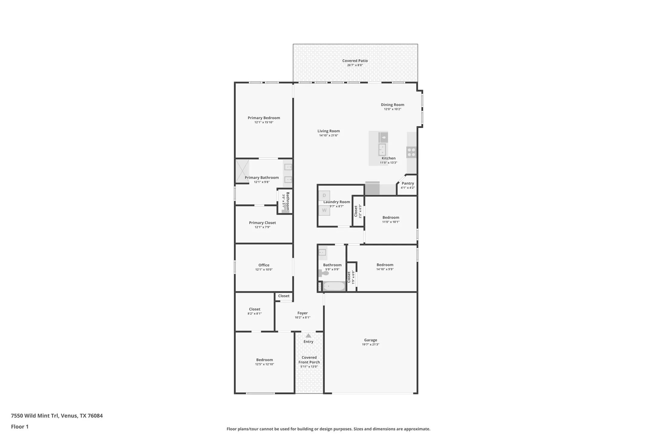 Single Family Residence For Sale in Ellis County , 7550 Wild Mint Trail, Venus, Texas 76084, 4 Bedroom, 2 Bathroom, 2 Garage spaces, 2,204 Sqft, built in 2023, mls#21319009, Real Estate Agent in Venus, Homes For Sale in Ellis county, Homes For Sale in Venus, Realtor in Venus Texas, Real Estate Brokerage Independent Realty Texas, Luminita Cordes Realtor