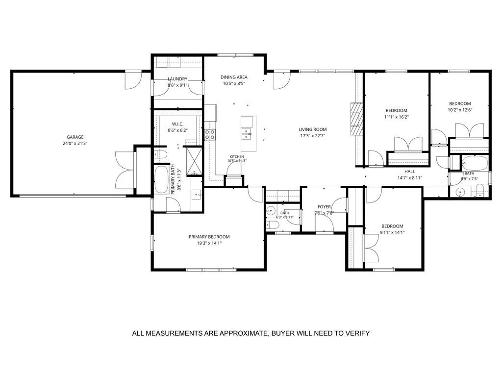 Single Family Residence For Sale in Hamilton County , 931 N Pecan Street, Hico, Texas 76457, 4 Bedroom, 3 Bathroom, 2 Garage spaces, 1,793 Sqft, built in 2022, mls#21327625, Real Estate Agent in Hico, Homes For Sale in Hamilton county, Homes For Sale in Hico, Realtor in Hico Texas, Real Estate Brokerage Independent Realty Texas, Luminita Cordes Realtor
