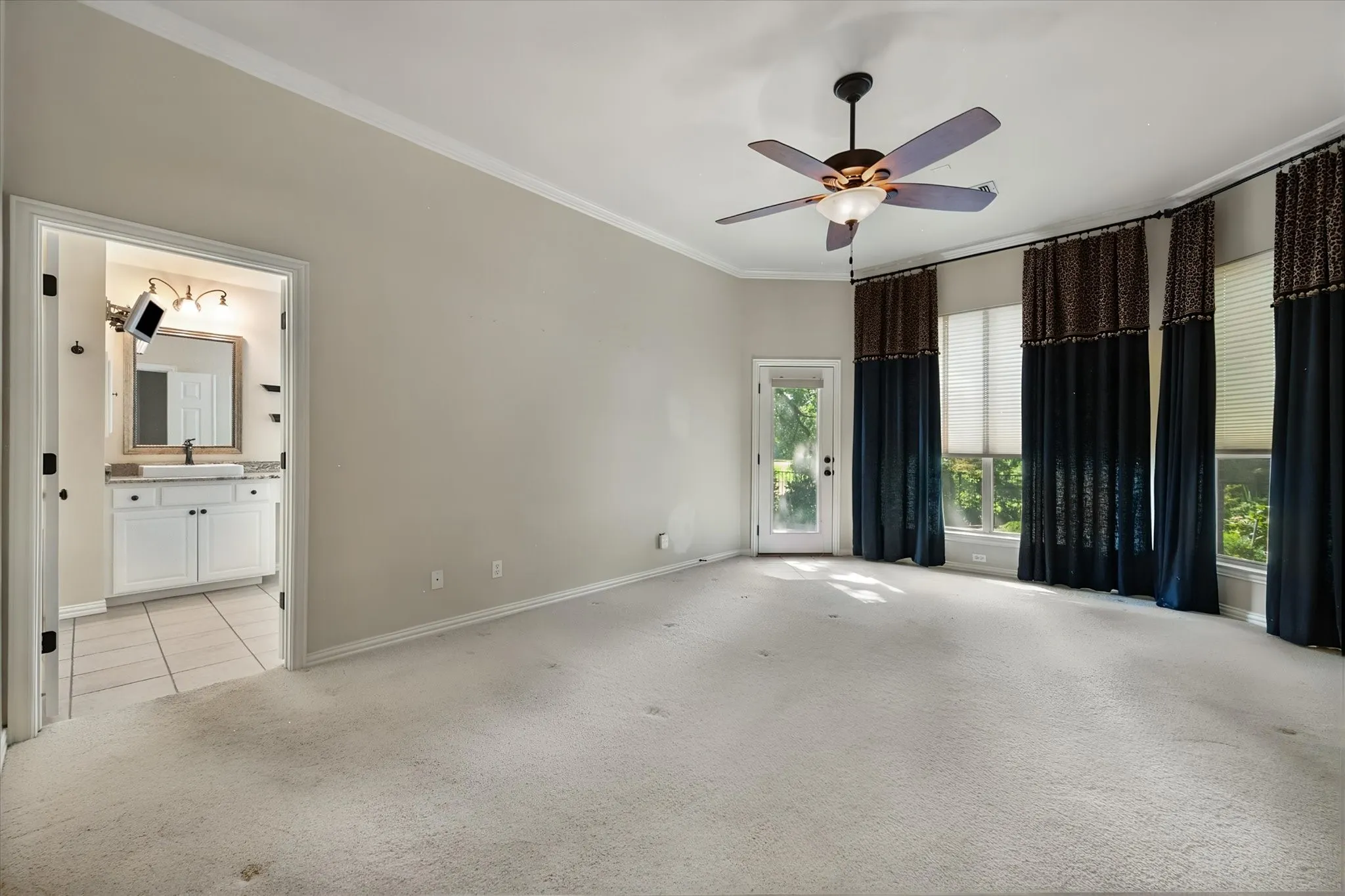 Primary bedroom on first floor